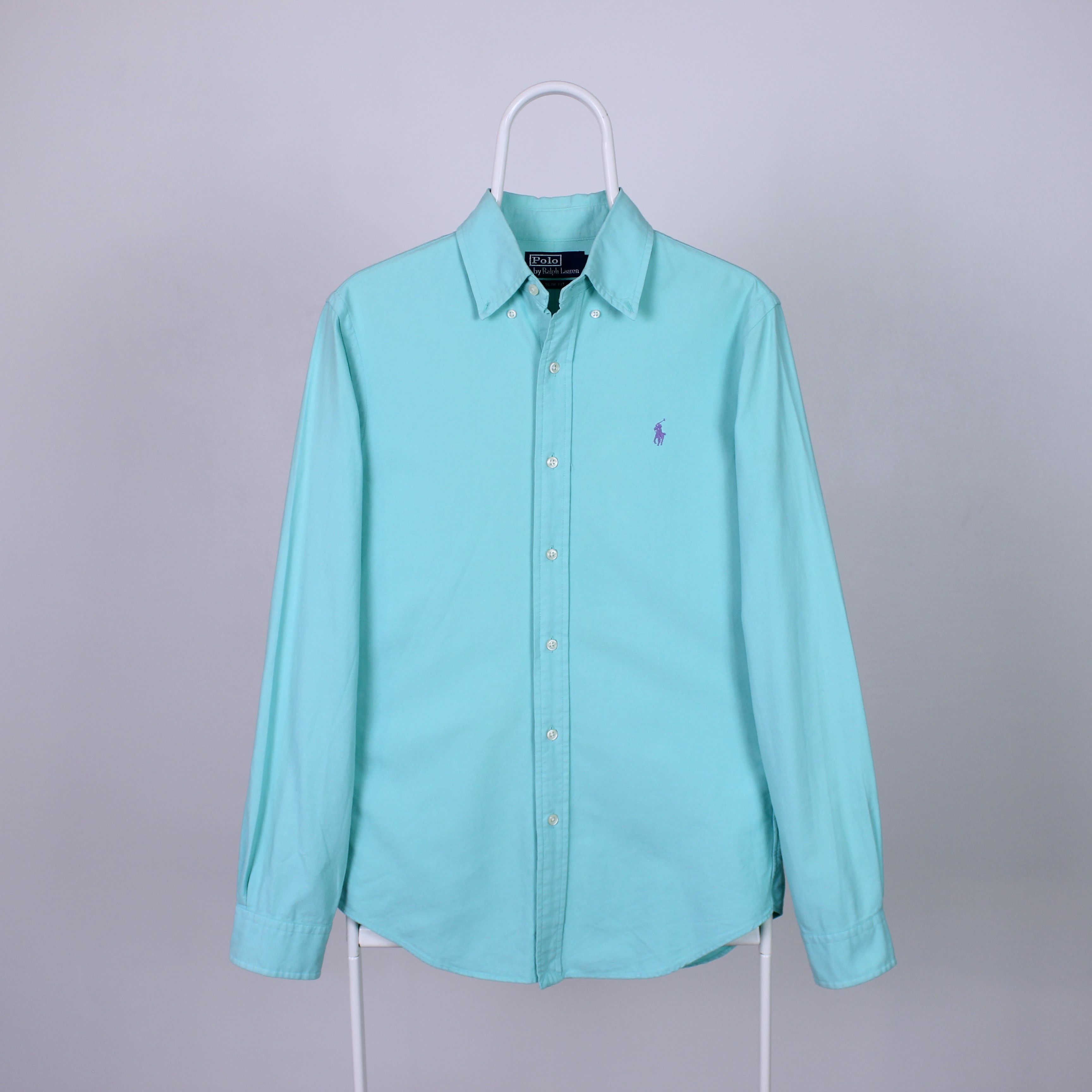 Polo Ralph Lauren Polo Ralph Lauren Shirt S Slim Fit cotton Blue Button Ups Size US S / EU 44-46 / 1 - 9 Thumbnail