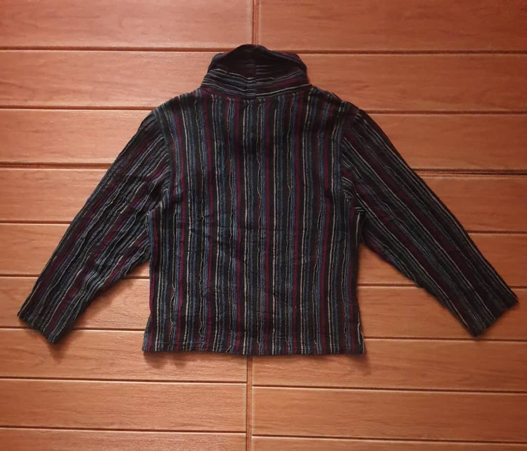 Japanese Brand Unnamed Gothic punk stripe black parade Shirt Size M / US 6-8 / IT 42-44 - 7 Thumbnail