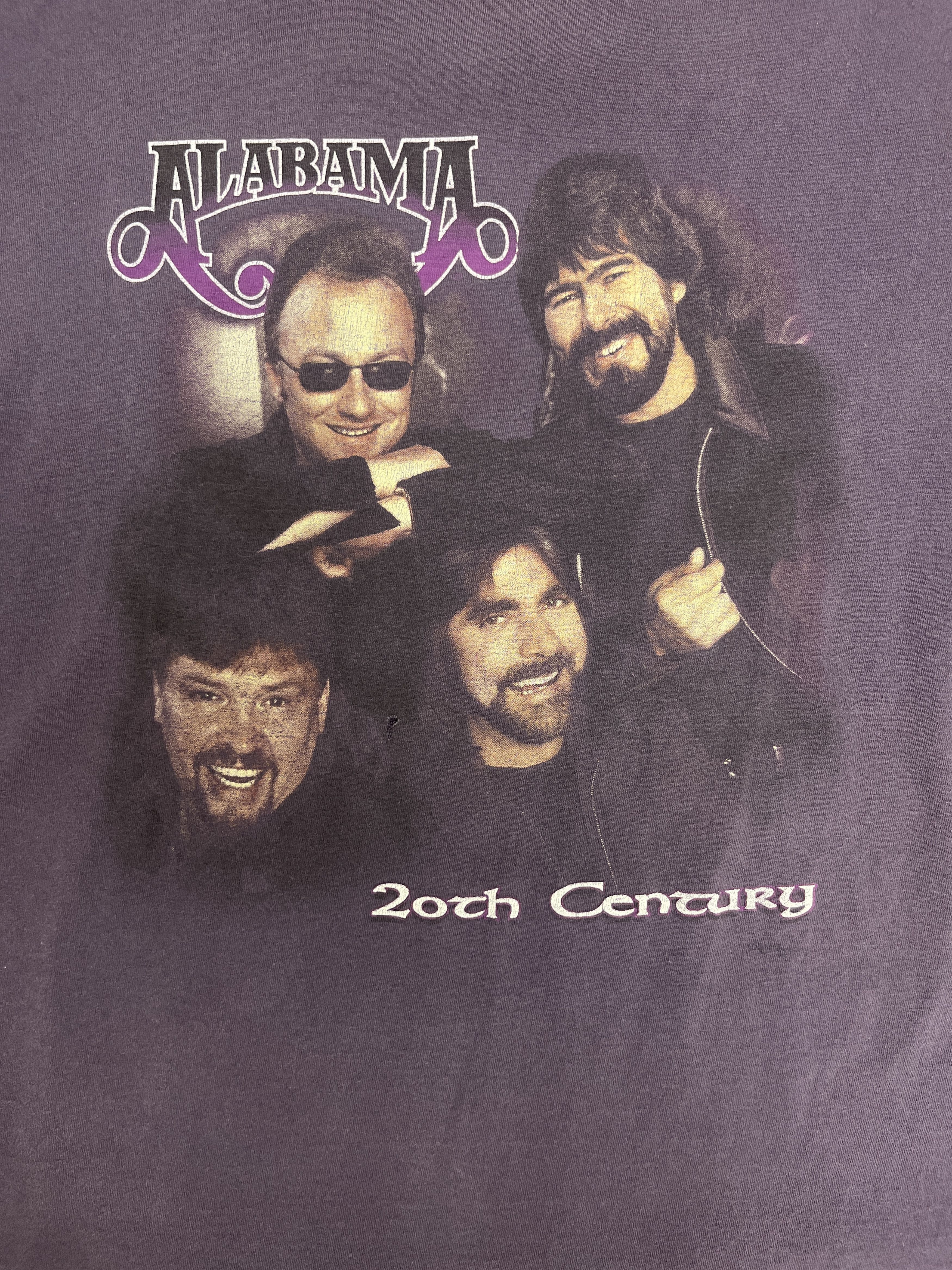 Vintage Alabama 20th Century Vintage Purple T-Shirt Tee Size US XL / EU 56 / 4 - 2 Thumbnail