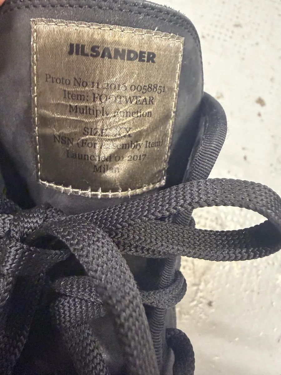 Jil Sander AW2016 Jil Sander Black Combat Leather Boots Size US 8 / EU 41 - 10 Thumbnail