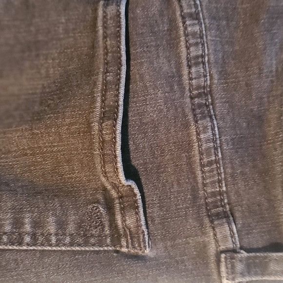 Madewell Madewell 10" High Rise Skinny Raw Edge Botton Fly Black Fros Size 27" / US 4 / IT 40 - 13 Thumbnail