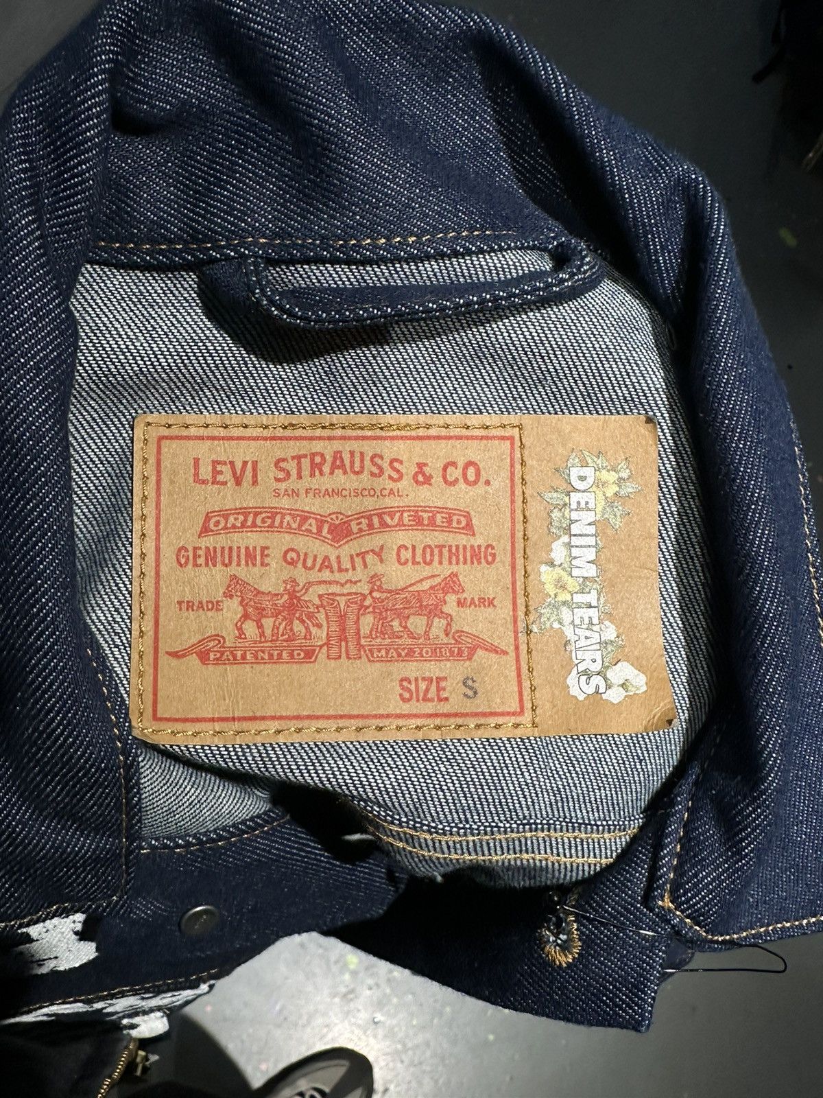DENIM TEARS x Levi's Denim Jacket DENIM TEARS x Levi's Denim Jacket