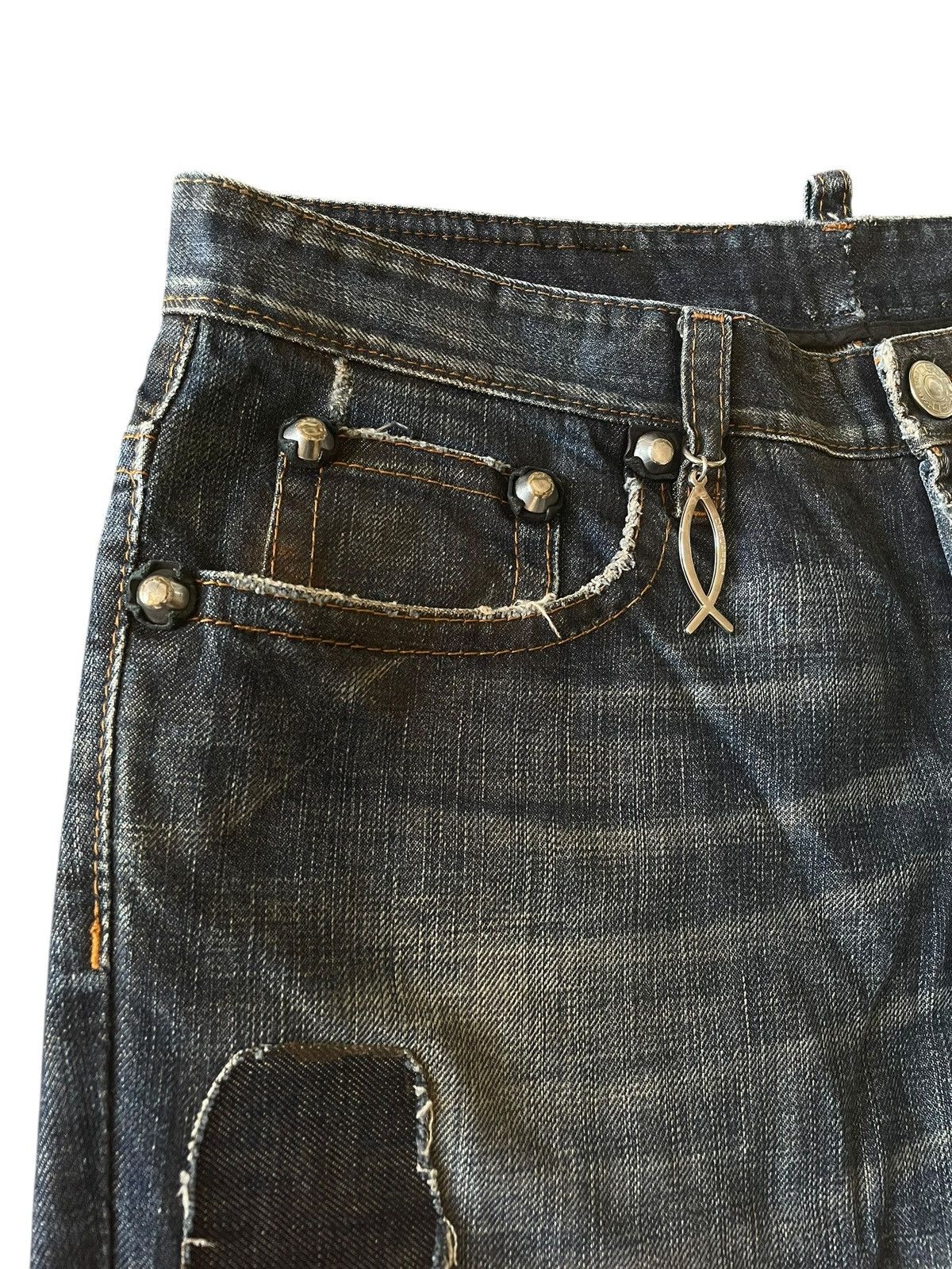 Designer × Dsquared2 × Vintage Jeans Dsquared season 2007 Size US 38 / EU 54 - 5 Thumbnail
