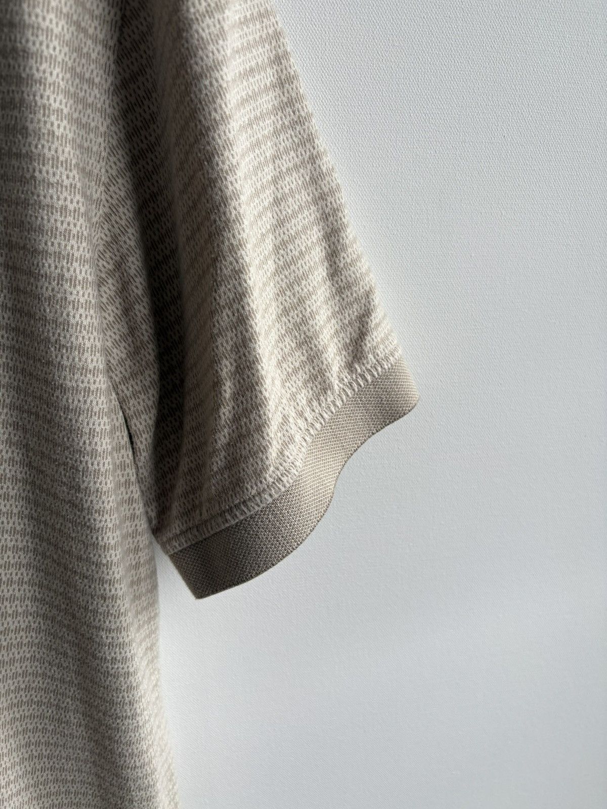 Van Heusen Van Heusen Vintage Beige Stripe Pattern Polo T-shirt Size US XL / EU 56 / 4 - 2 Thumbnail
