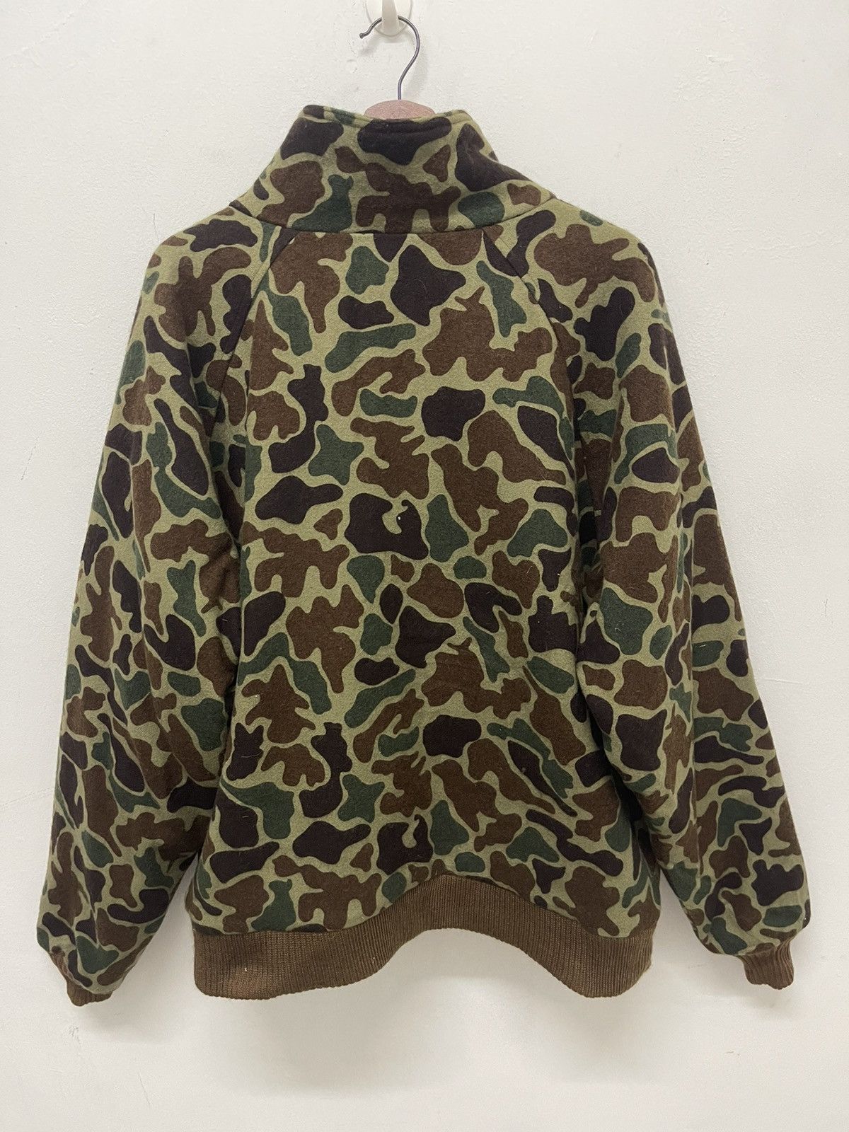 L.L. Bean VINTAGE 80’s LL BEAN DUCK CAMOUFLAGE WOOL Made in USA Size US XL / EU 56 / 4 - 4 Thumbnail