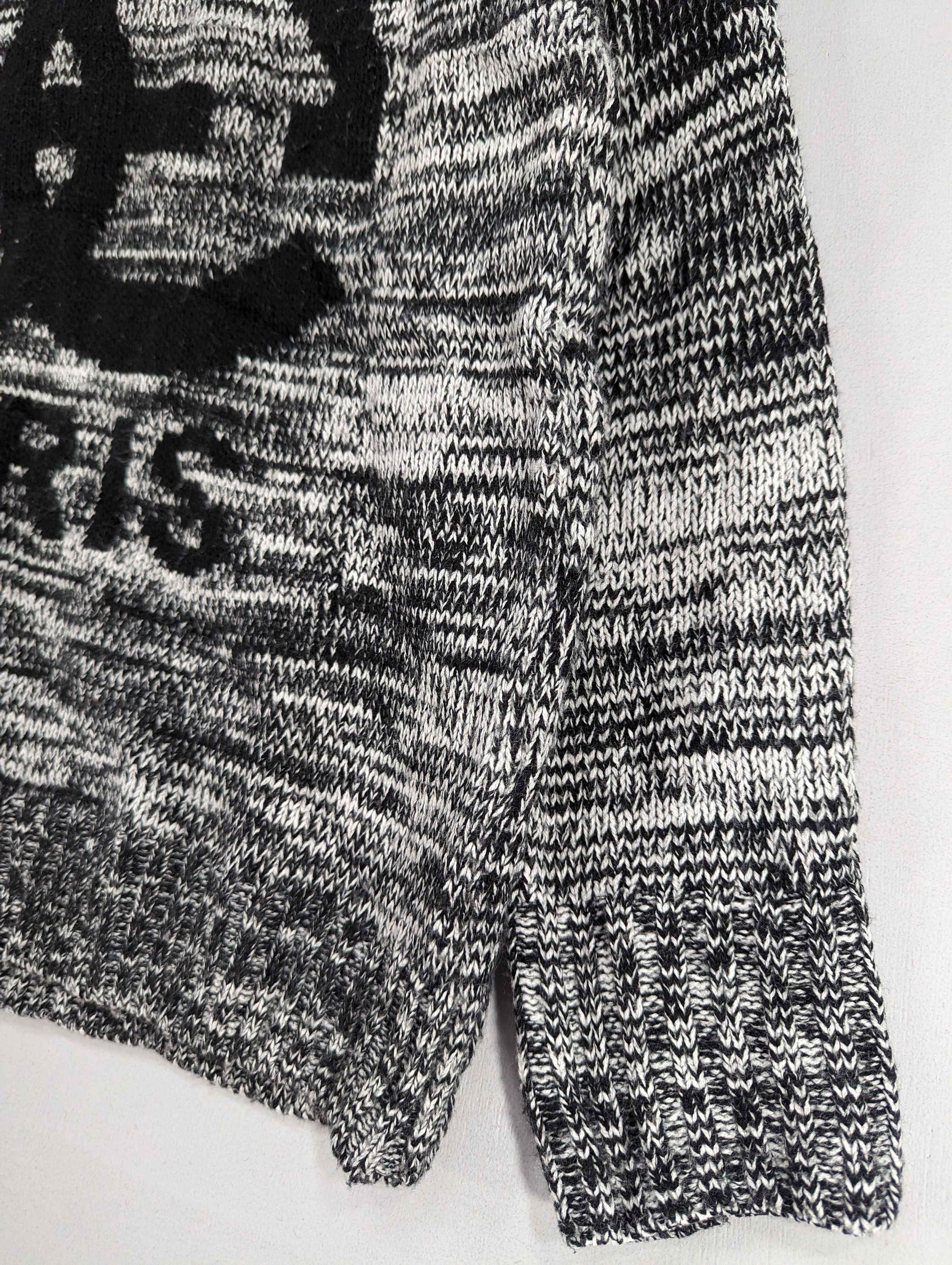 Aran Isles Knitwear × Japanese Brand L.A Paris Chanel Parody Knit Sweater Cardigan Size M / US 6-8 / IT 42-44 - 4 Thumbnail