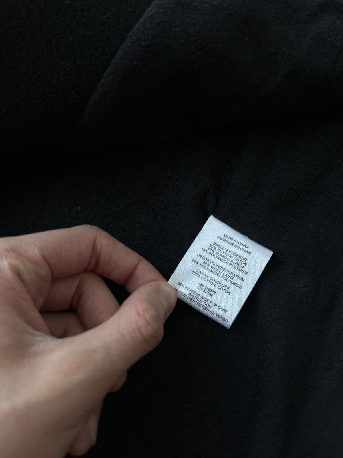 Helmut Lang HELMUT LANG Alpaca Coat Pea Jacket Double Breasted 90s Size US S / EU 44-46 / 1 - 15 Thumbnail