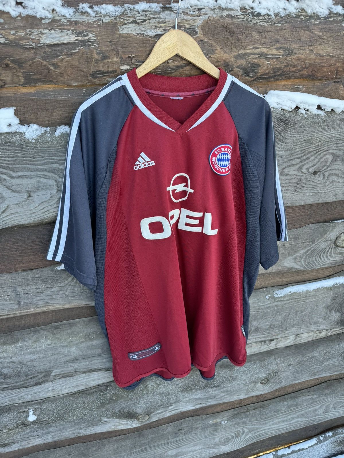 Adidas × Vintage 2001 Adidas Bayern Munich #14 Pizarro opel vintage jersey Size US XXL / EU 58 / 5 - 3 Thumbnail