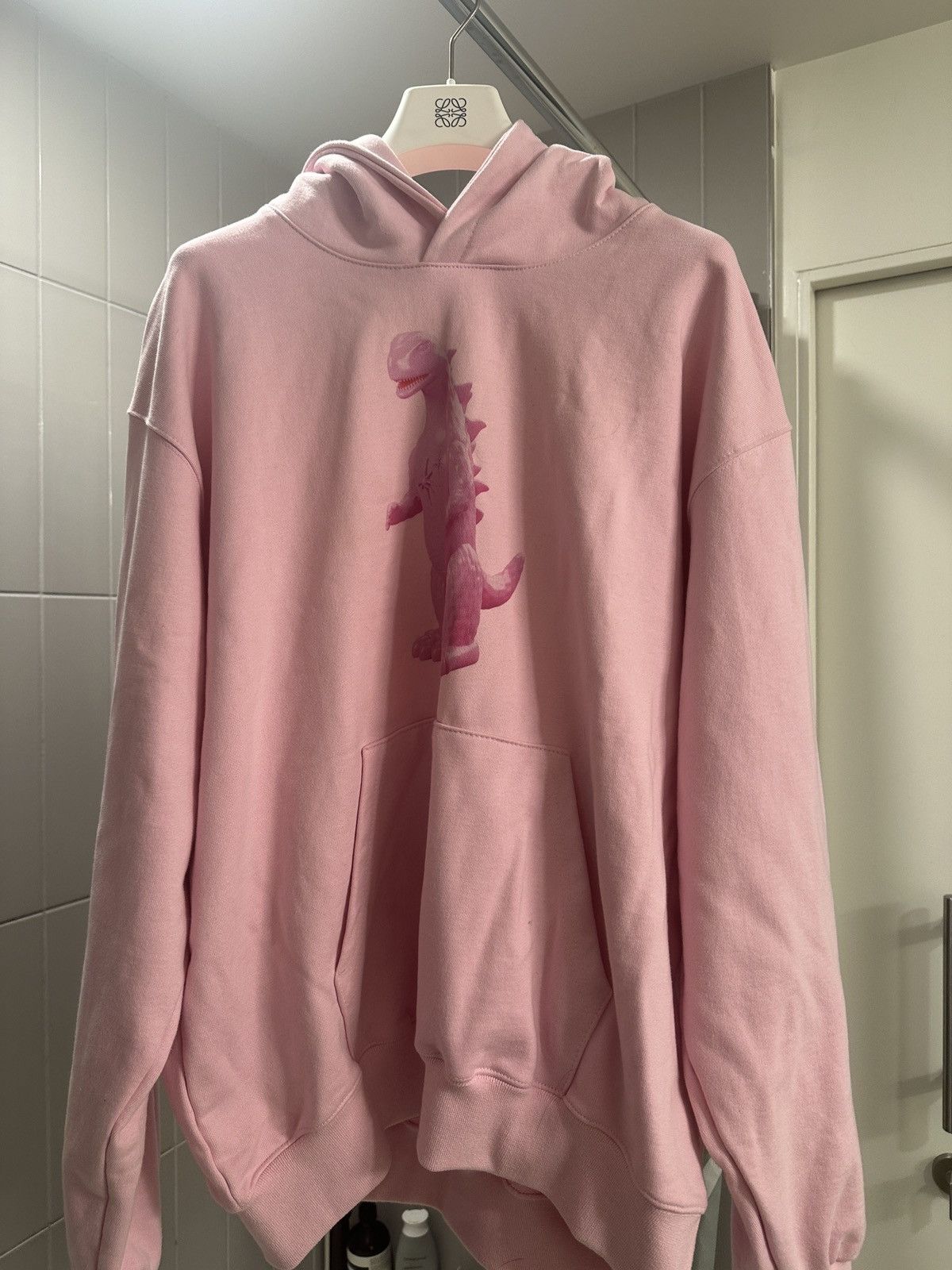 Acme Clothing adlv pink dinosaur hoodie Size US L / EU 52-54 / 3 - 1 Thumbnail