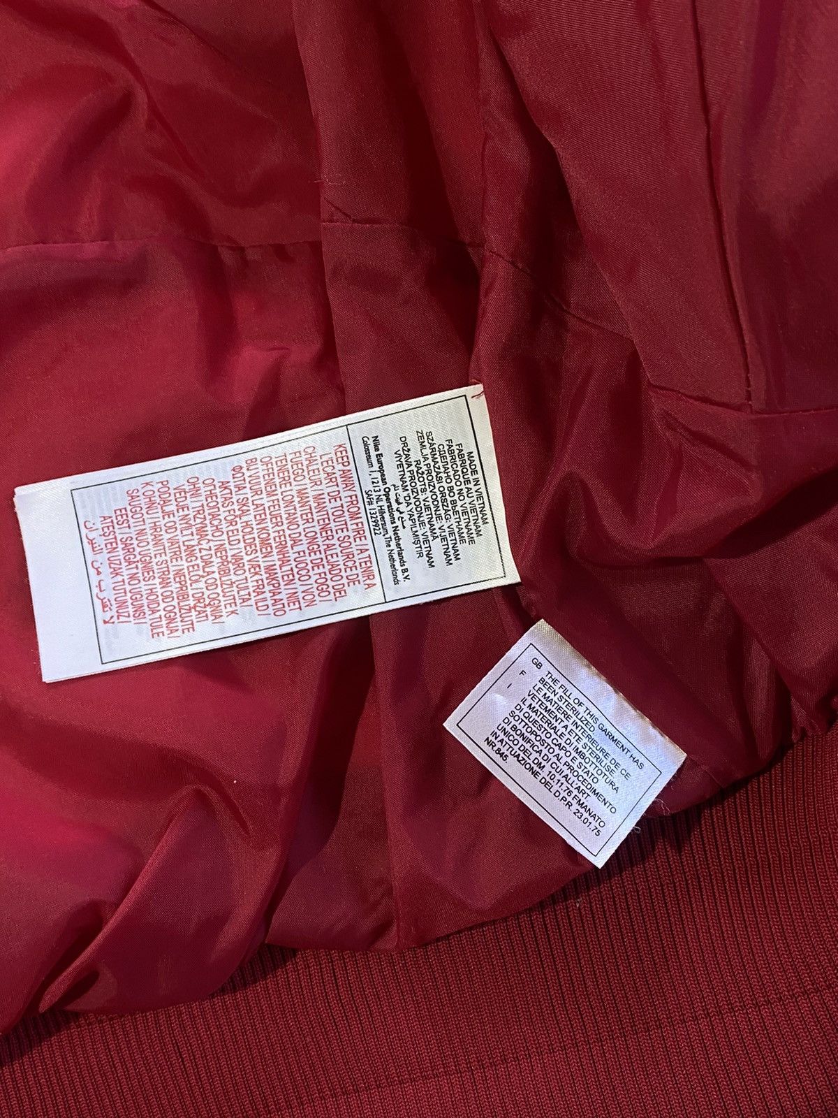 Nike 🔥 Y2K NIKE PUFFER JACKET RED BUBBLE TRAVIS SCOTT VIBES Size US M / EU 48-50 / 2 - 15 Thumbnail