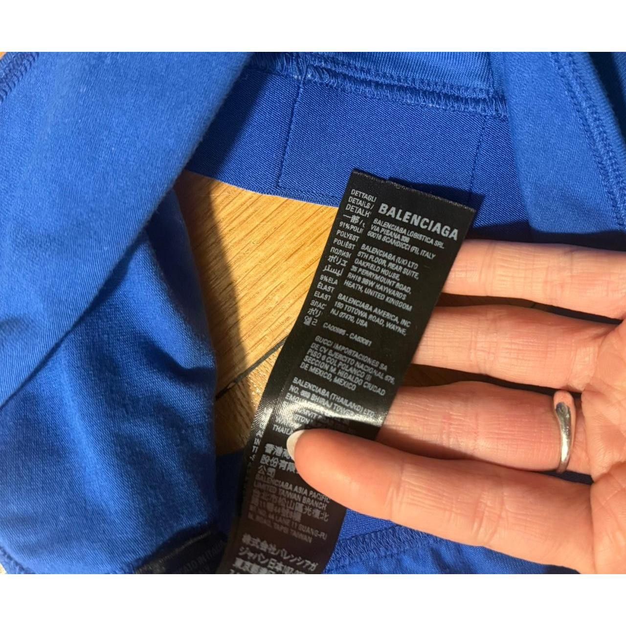 Balenciaga Blue Balenciaga Bralette Size ONE SIZE - 7 Thumbnail