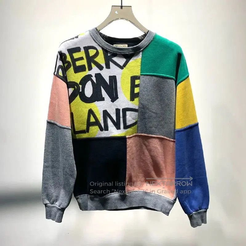 Burberry Burberry Colorful Cotton Men's Sweatshirt. Size US XS / EU 42 / 0 - 1 Thumbnail