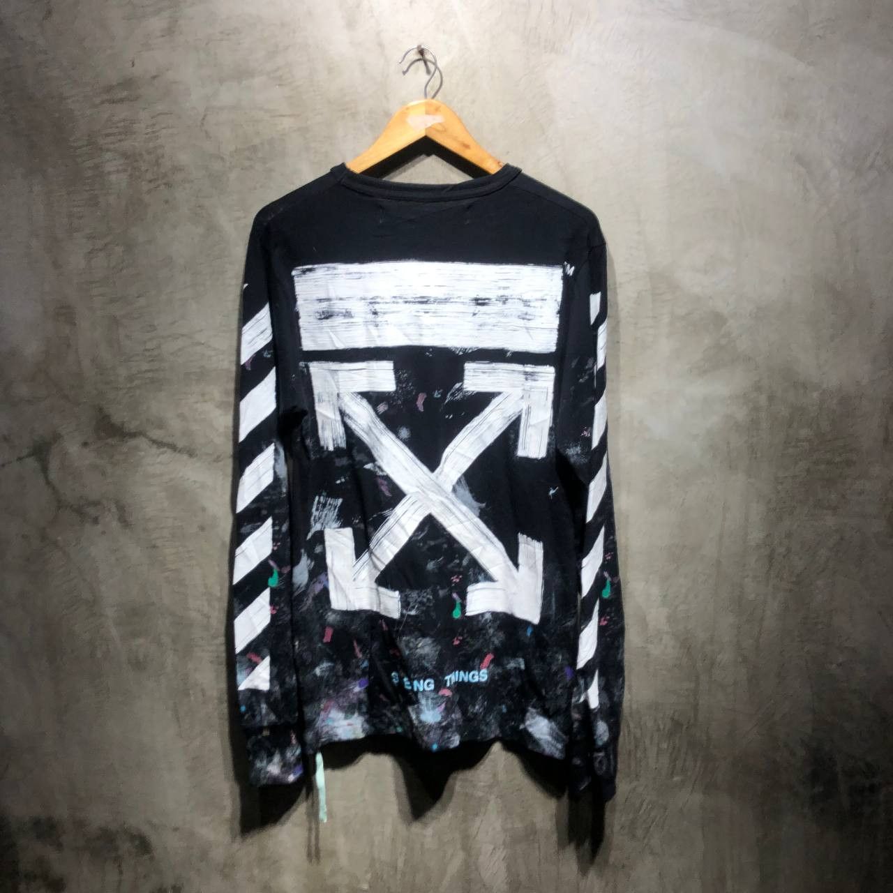 Off White Off White Galaxy Arrows Long sleeves shirt Grailed