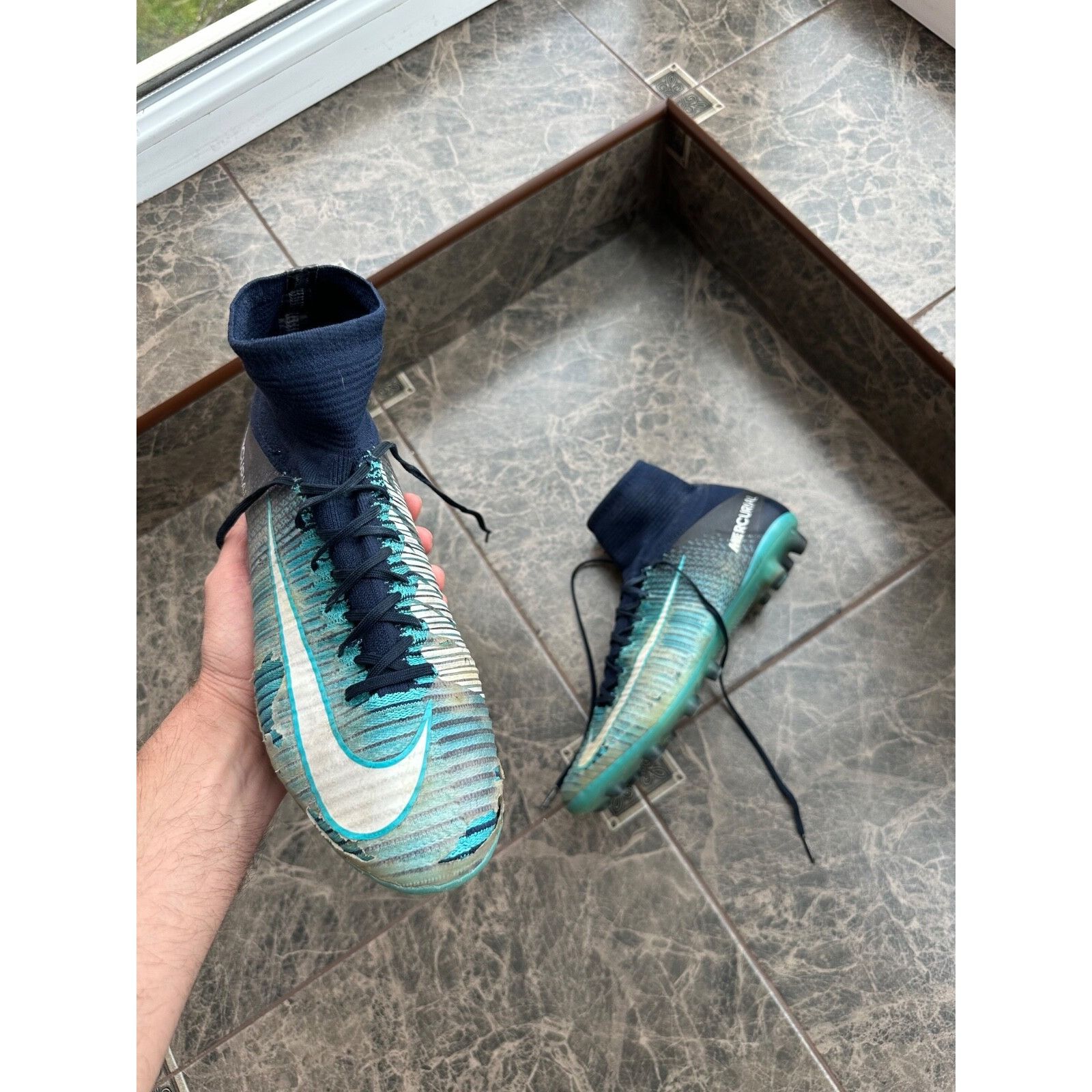 Nike Nike Mercurial Superfly AG-Pro Men’s Boots Cleats 831955-414 Size US 10 / EU 43 - 6 Thumbnail