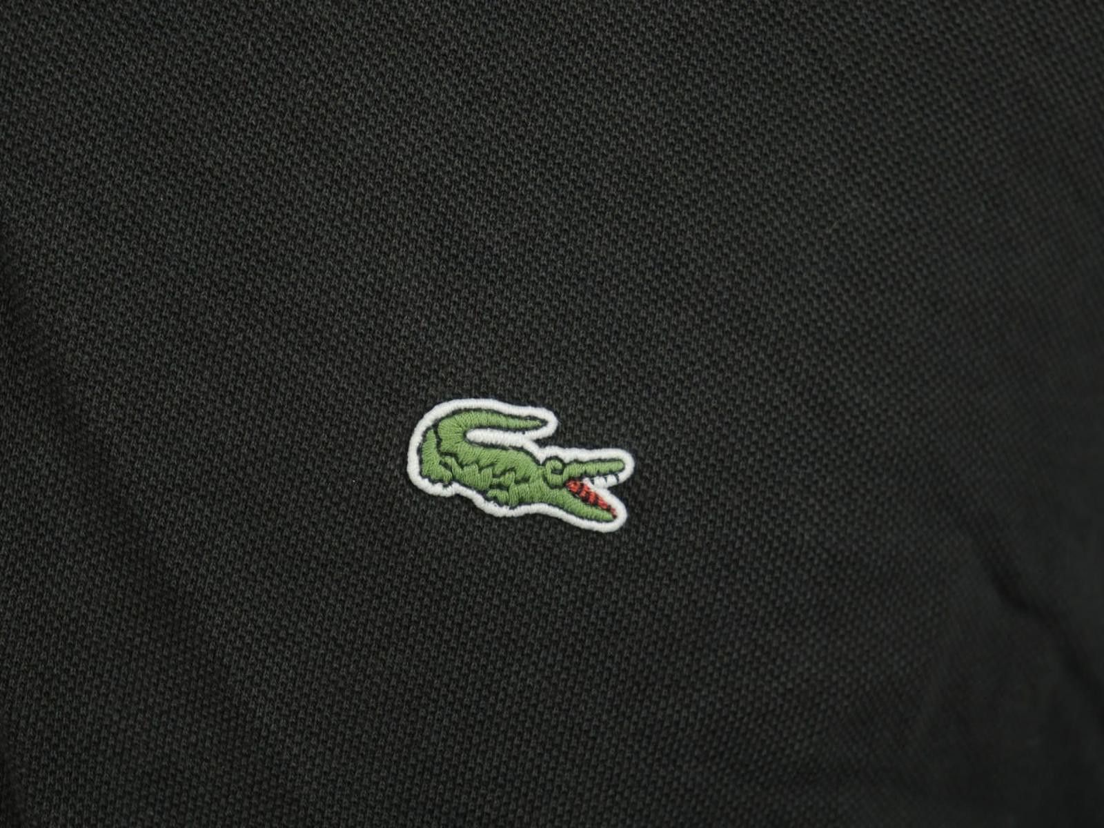 Lacoste Lacoste Black 100% Cotton Collar Embroidered Shirt Size 5 Size US M / EU 48-50 / 2 - 4 Thumbnail