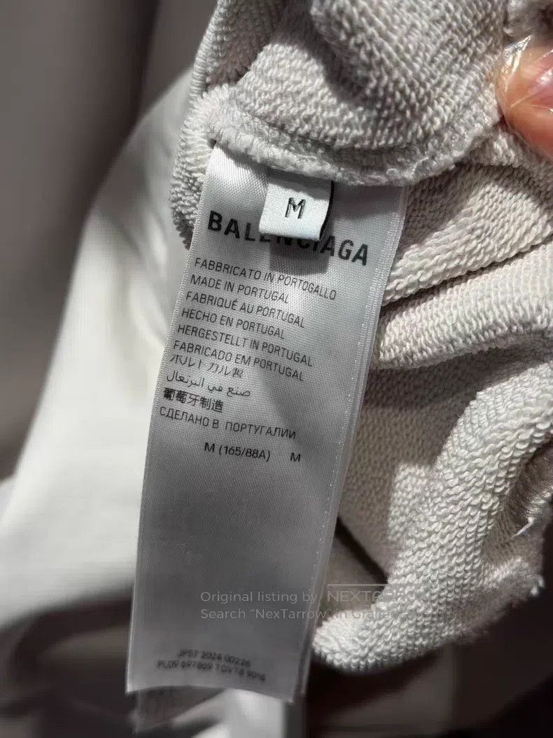 Balenciaga Balenciaga Reflective logo hoodie Size US M / EU 48-50 / 2 - 4 Thumbnail
