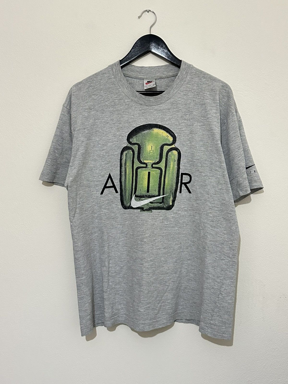 Nike × Vintage 90s Nike Air max 95 T-shirt Size US M / EU 48-50 / 2 - 1 Thumbnail