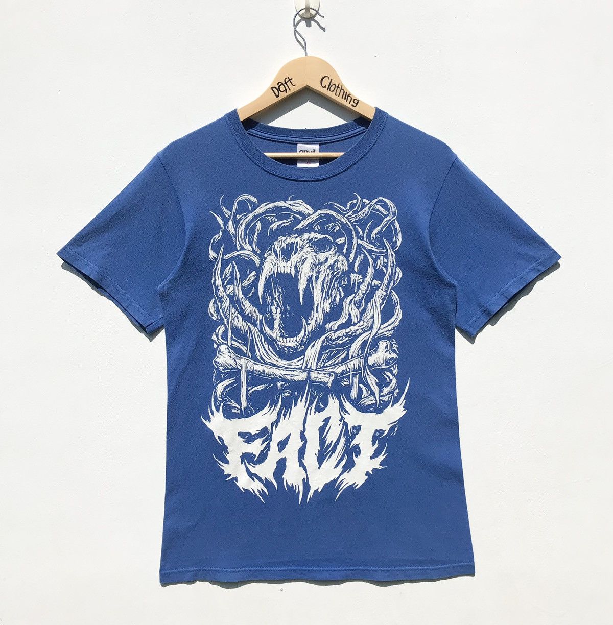 Band Tees × Vintage 💥Distressed💥Vintage Fact Japan Hardcore Band Tee Size US S / EU 44-46 / 1 - 1 Thumbnail