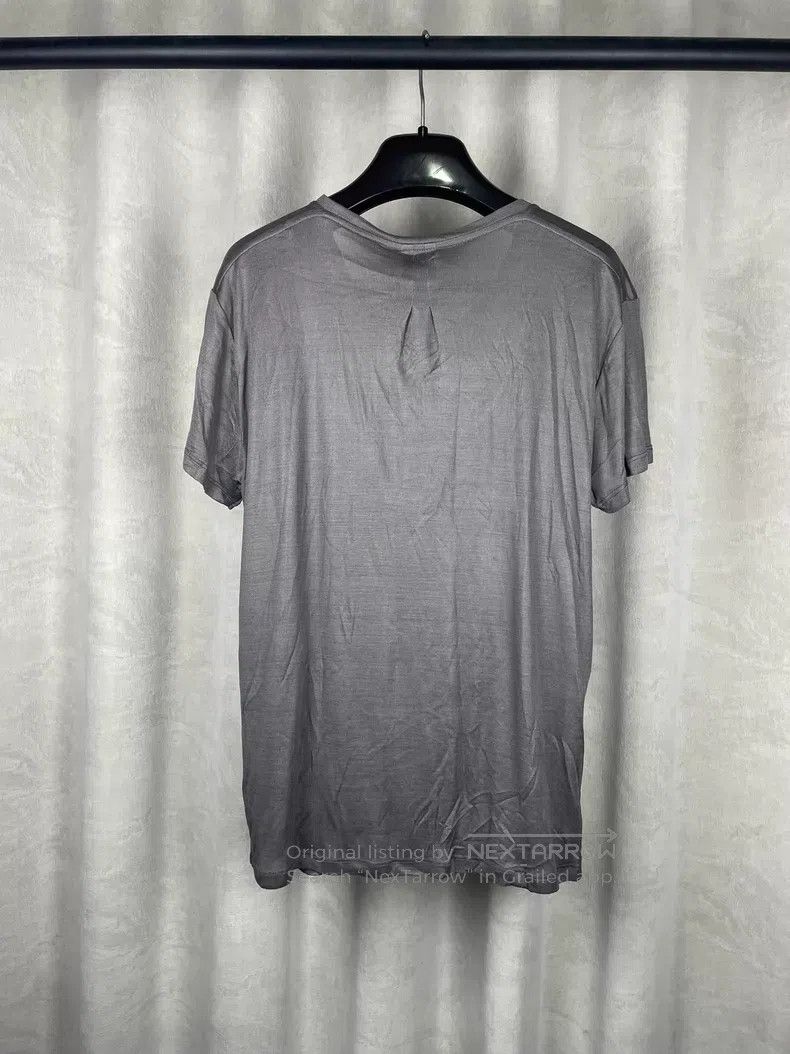 Saint Laurent Paris Saint Laurent Paris Gray Fringe Chain Silk Short Sleeve i Size US L / EU 52-54 / 3 - 2 Thumbnail