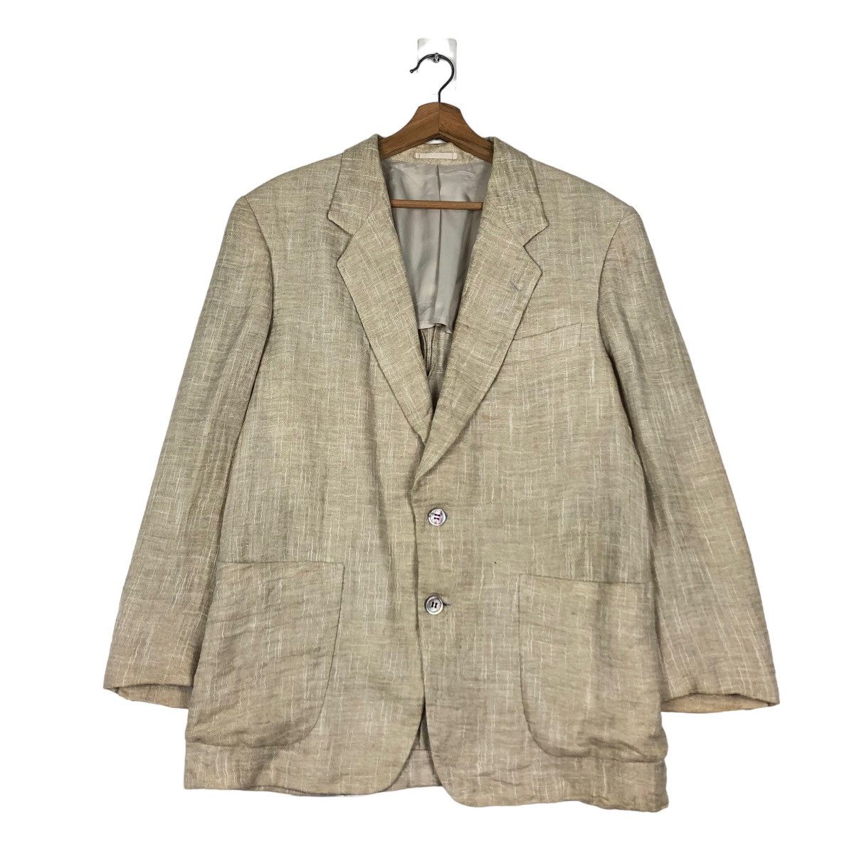 Japanese Brand 🔥Vintage Lanvin Paris Casual Coats Jackets Double Breast Size US M / EU 48-50 / 2 - 1 Thumbnail