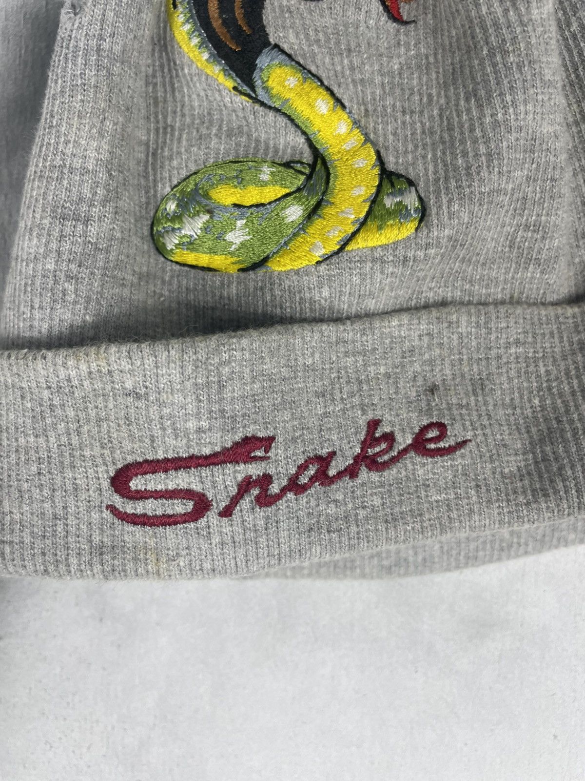 Hysteric Glamour Hysteric Glamour Embroided Snake King Cobra Beanie Size ONE SIZE - 2 Thumbnail