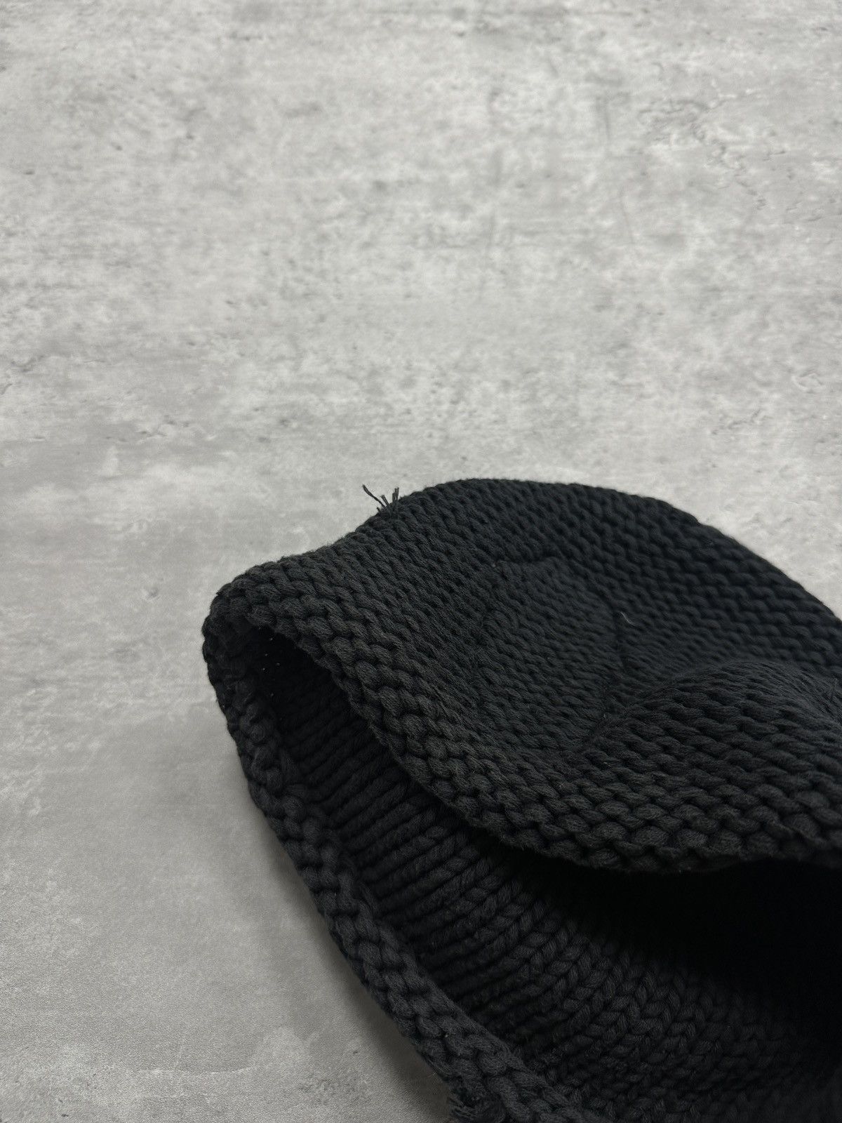 Chrome Hearts Chrome Hearts Vintage Rolling Stones Lips Beanie Faded Black Size ONE SIZE - 9 Thumbnail