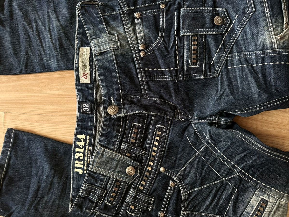 Other Jrag denim cyber japan style zipper faded pants archive punk Size US 32 / EU 48 - 6 Thumbnail