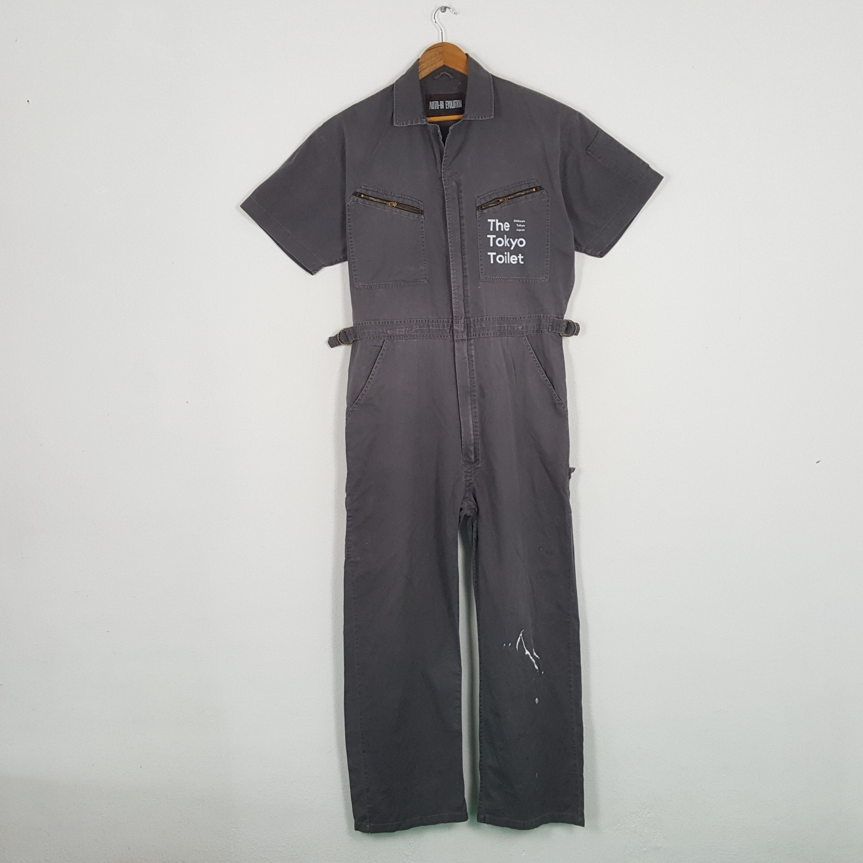 Japanese Brand × Vintage Vintage THE TOKYO TOILET Japanese Fashion Coverall Jacket Size US L / EU 52-54 / 3 - 4 Thumbnail