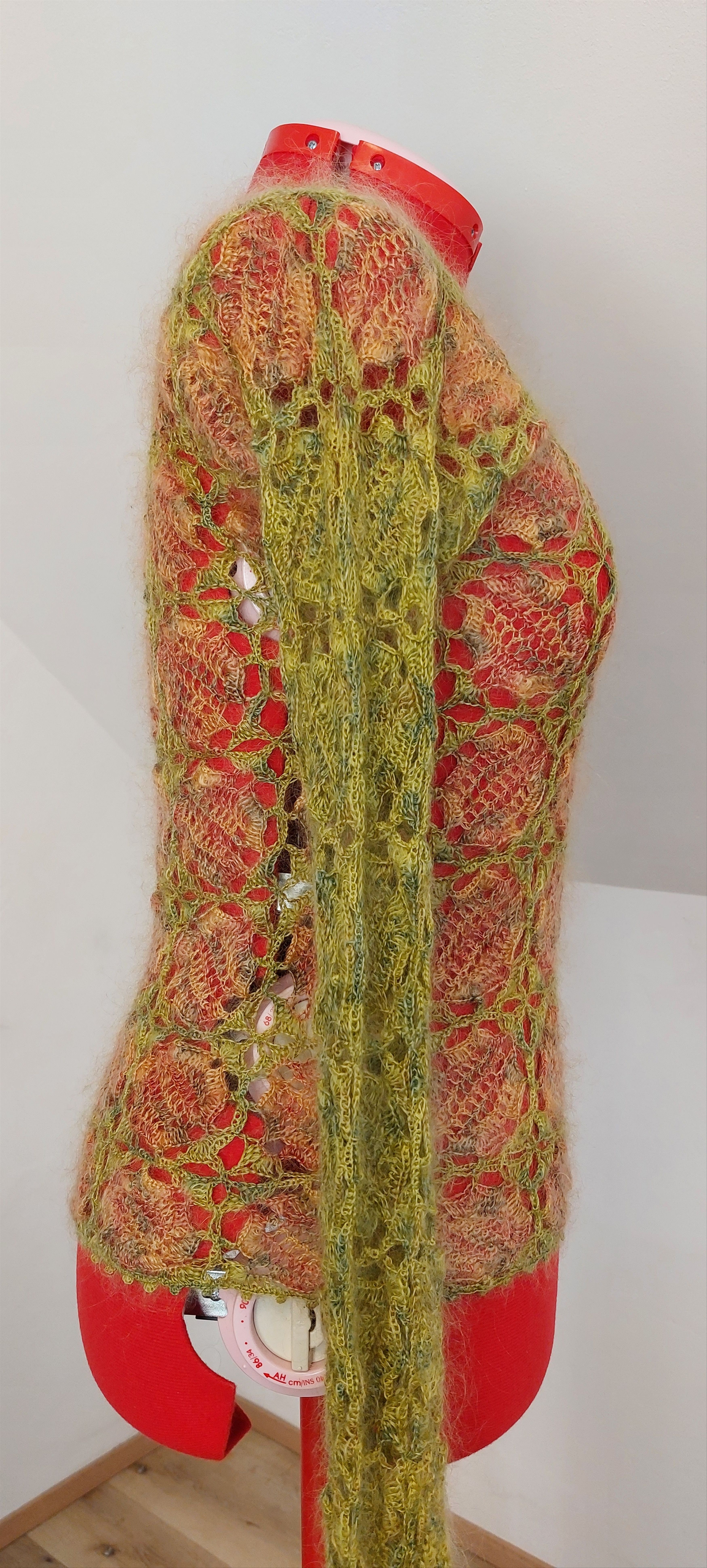 Handmade NWOT Vintage 2000s Mohair Crochet Longsleeve - S/M Size S / US 4 / IT 40 - 5 Thumbnail