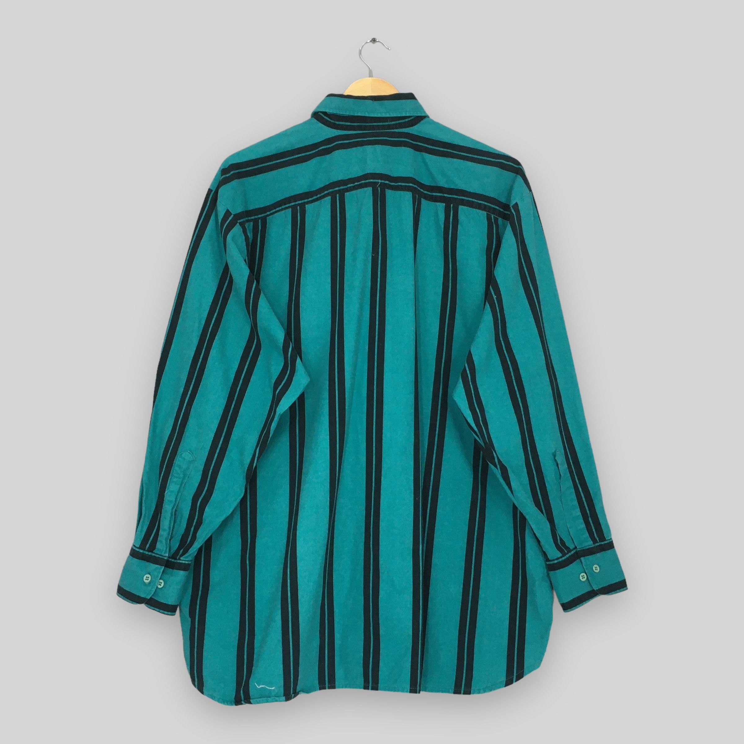 Sears × Vintage Vintage Sears Pour Homme Vertical Stripes Flannel XLarge Size US XL / EU 56 / 4 - 7 Thumbnail