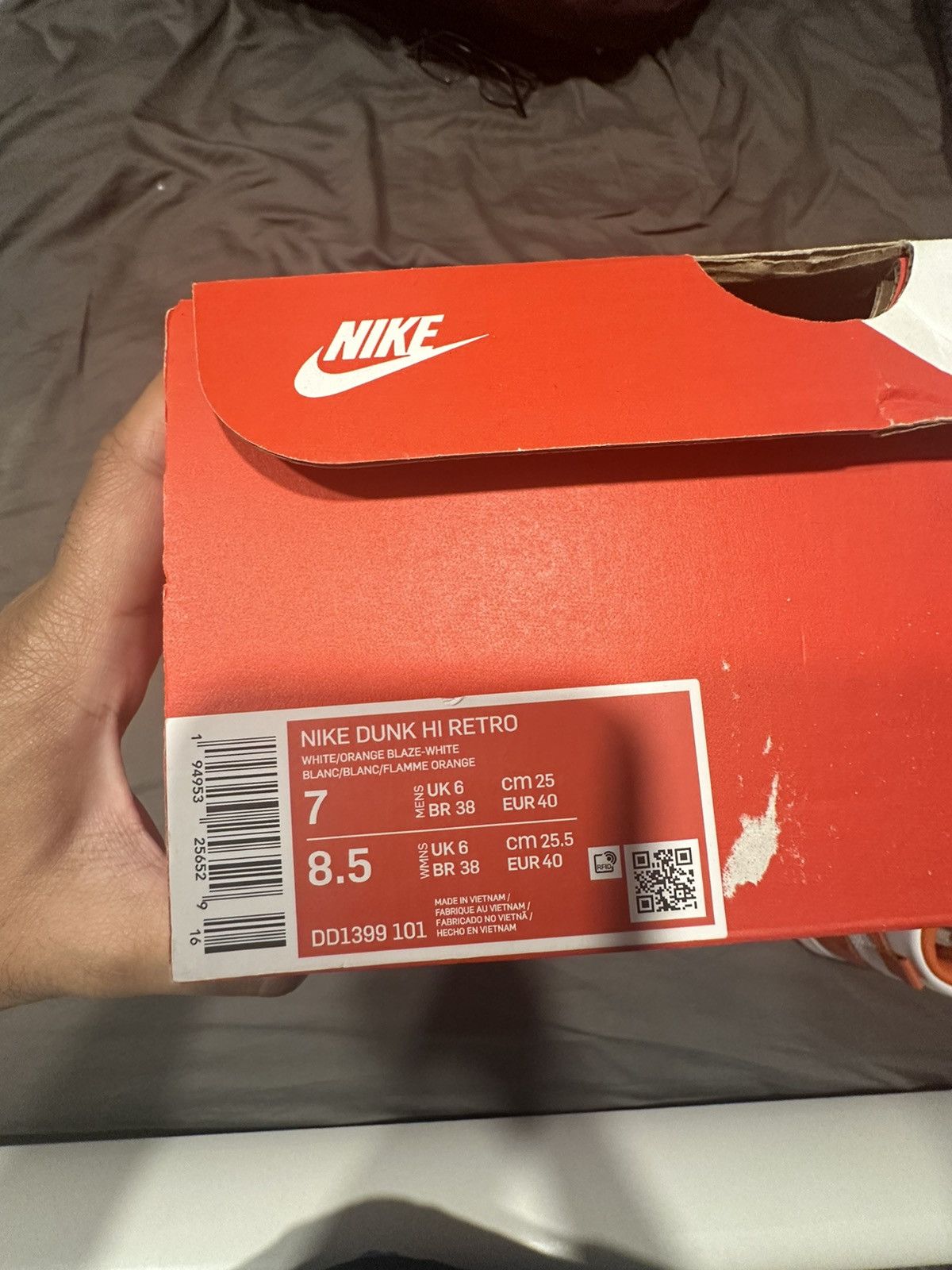 Nike Nike Syracuse Dunk Highs Size US 7 / EU 40 - 2 Thumbnail