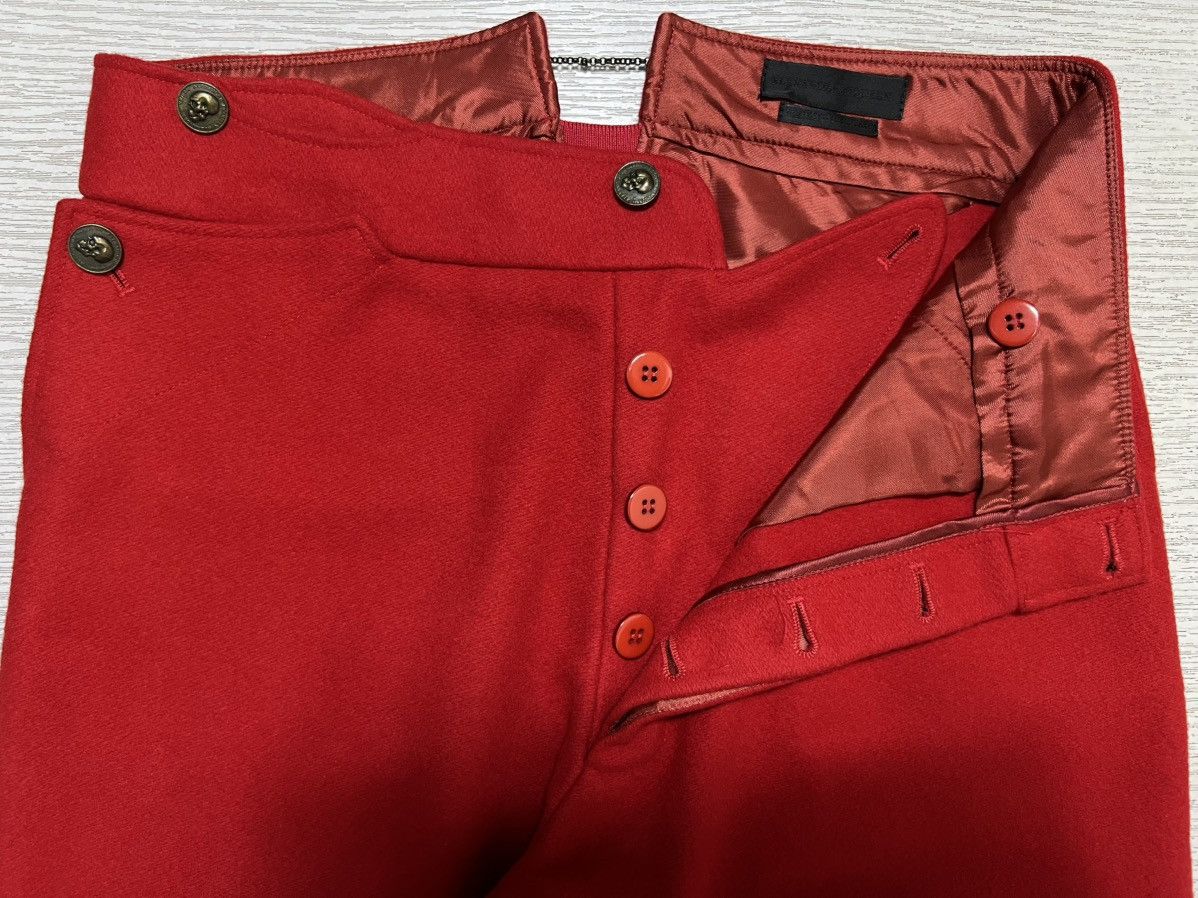 Alexander McQueen Alexander McQueen - FW11 - Coin Detail Wool Cropped Trousers Size US 30 / EU 46 - 6 Thumbnail