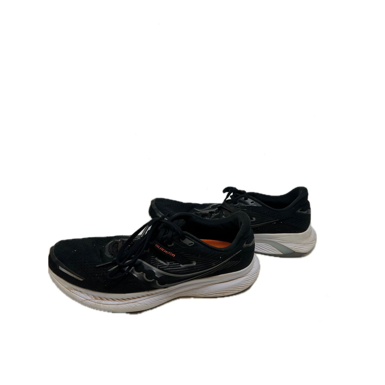 Saucony Saucony Guide 16 Black/White Running Shoes Mens 11.5 Size US 11.5 / EU 44-45 - 2 Thumbnail