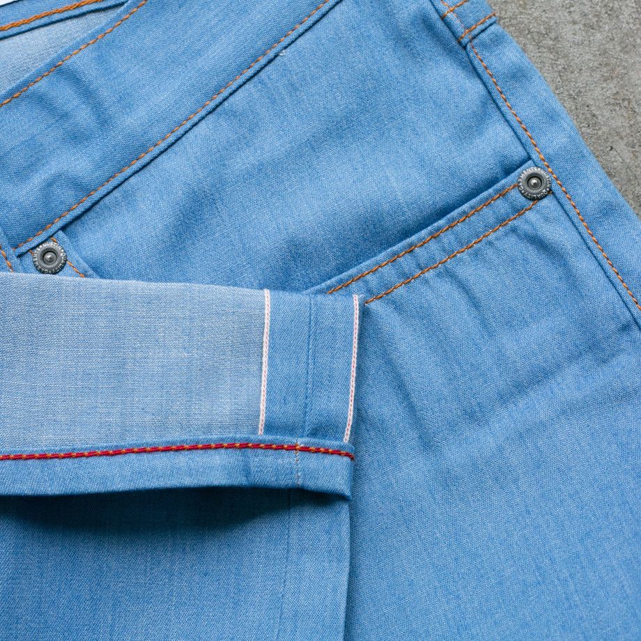 Gustin #550 Superlight Sky Selvedge Size US 34 / EU 50 - 3 Thumbnail