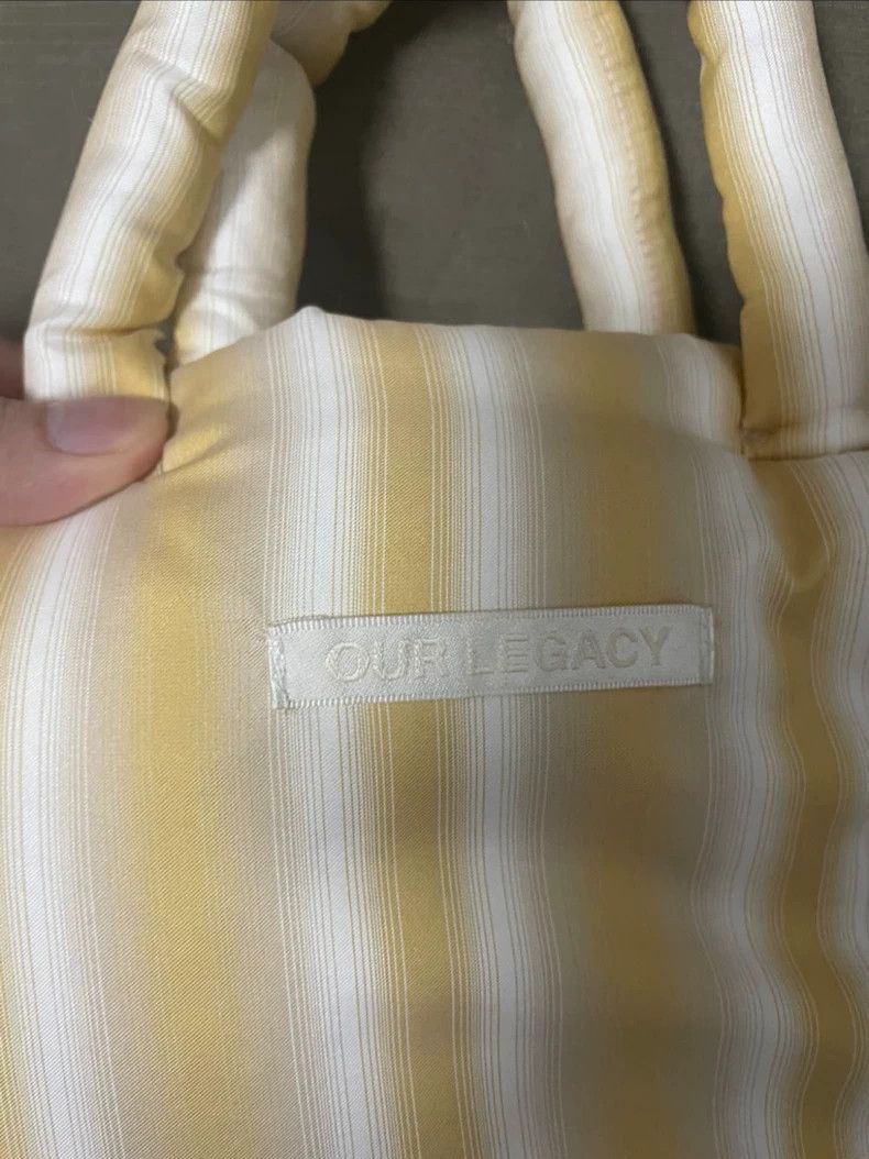Our Legacy our legacy size os Striped pillow bag 2502-Nextarrow Size ONE SIZE - 3 Thumbnail