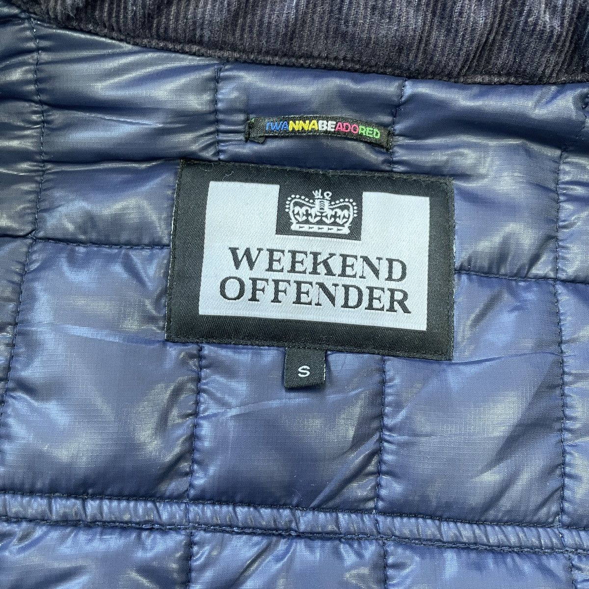 Weekend Offender Weekend Offender Quilted Overshirt Jacket Chapo Guzman Size US S / EU 44-46 / 1 - 12 Thumbnail
