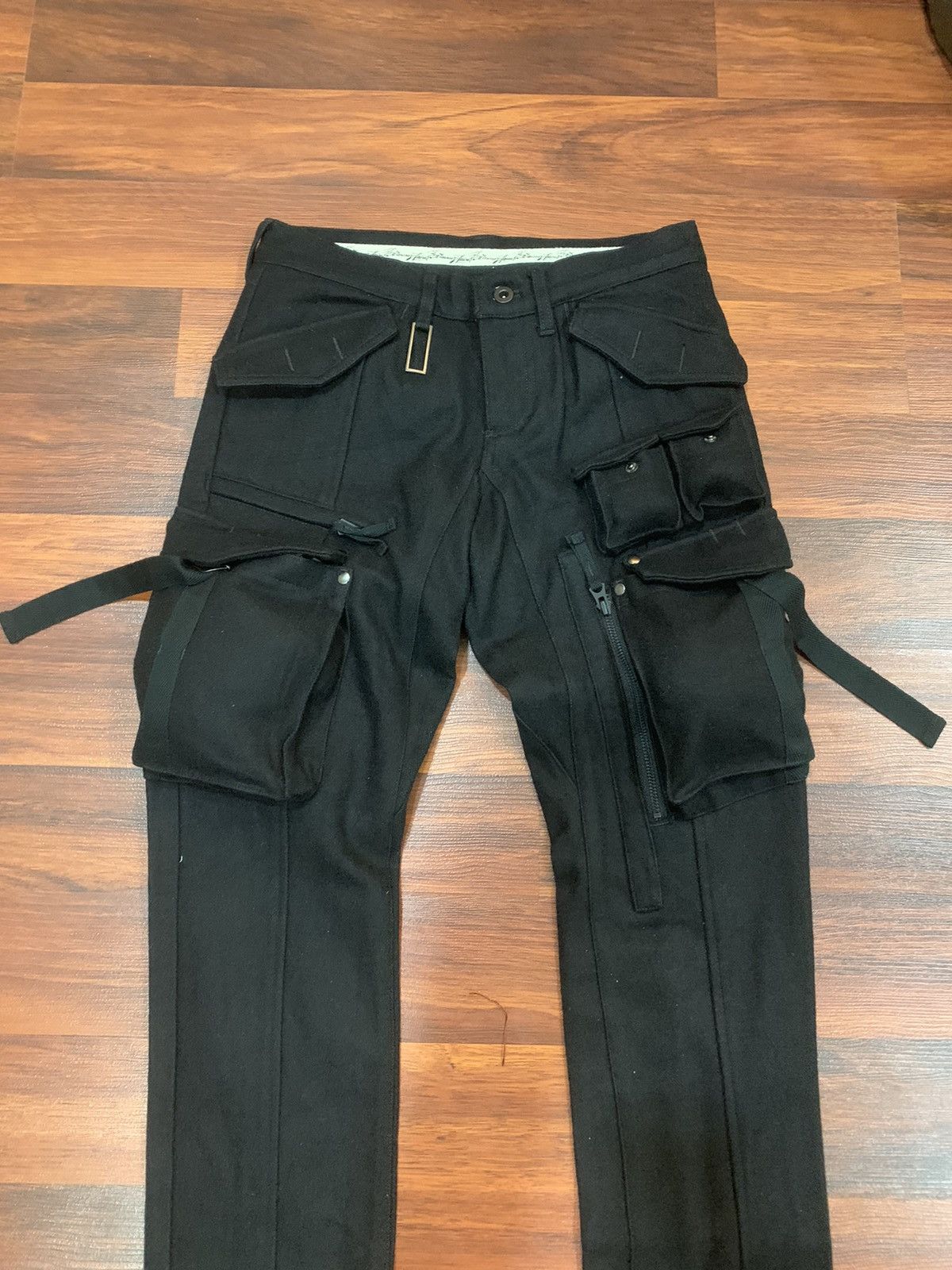 If Six Was Nine × Le Grande Bleu (L.G.B.) × Tornado Mart Tornado Mart Bondage Wool Pants Size US 30 / EU 46 - 9 Thumbnail