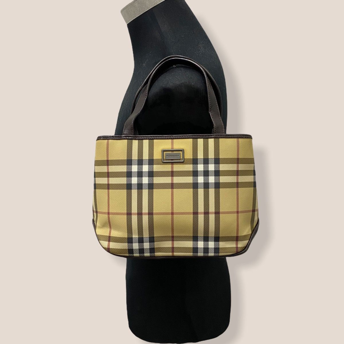 Burberry ‼️LASTDROP‼️ AUTHENTIC BURBERRY NOVA CHECK HANDBAG Size ONE SIZE - 3 Thumbnail