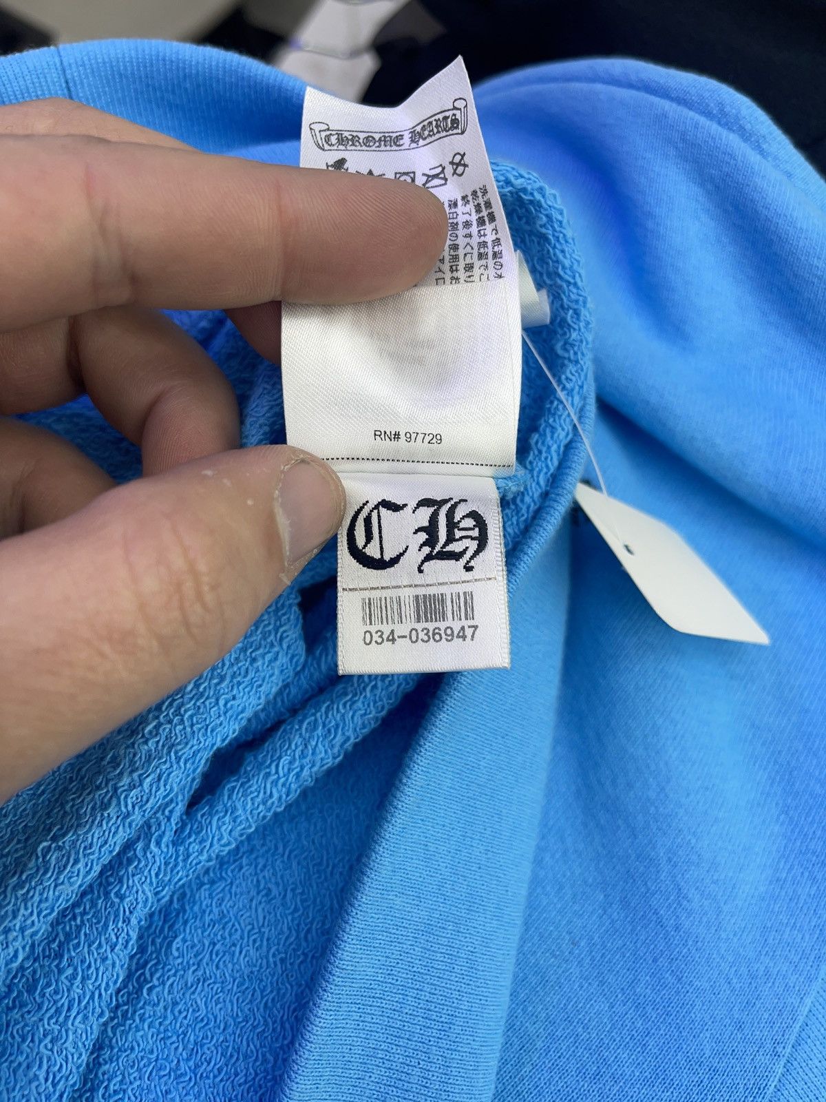 Chrome Hearts Chrome hearts matttboy crewneck light blue Size US L / EU 52-54 / 3 - 6 Thumbnail