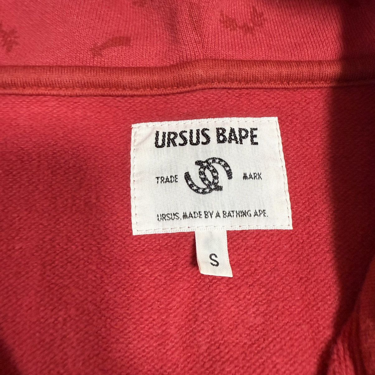 Bape Ursus Bape Full Zip Hoodie Size US S / EU 44-46 / 1 - 3 Thumbnail