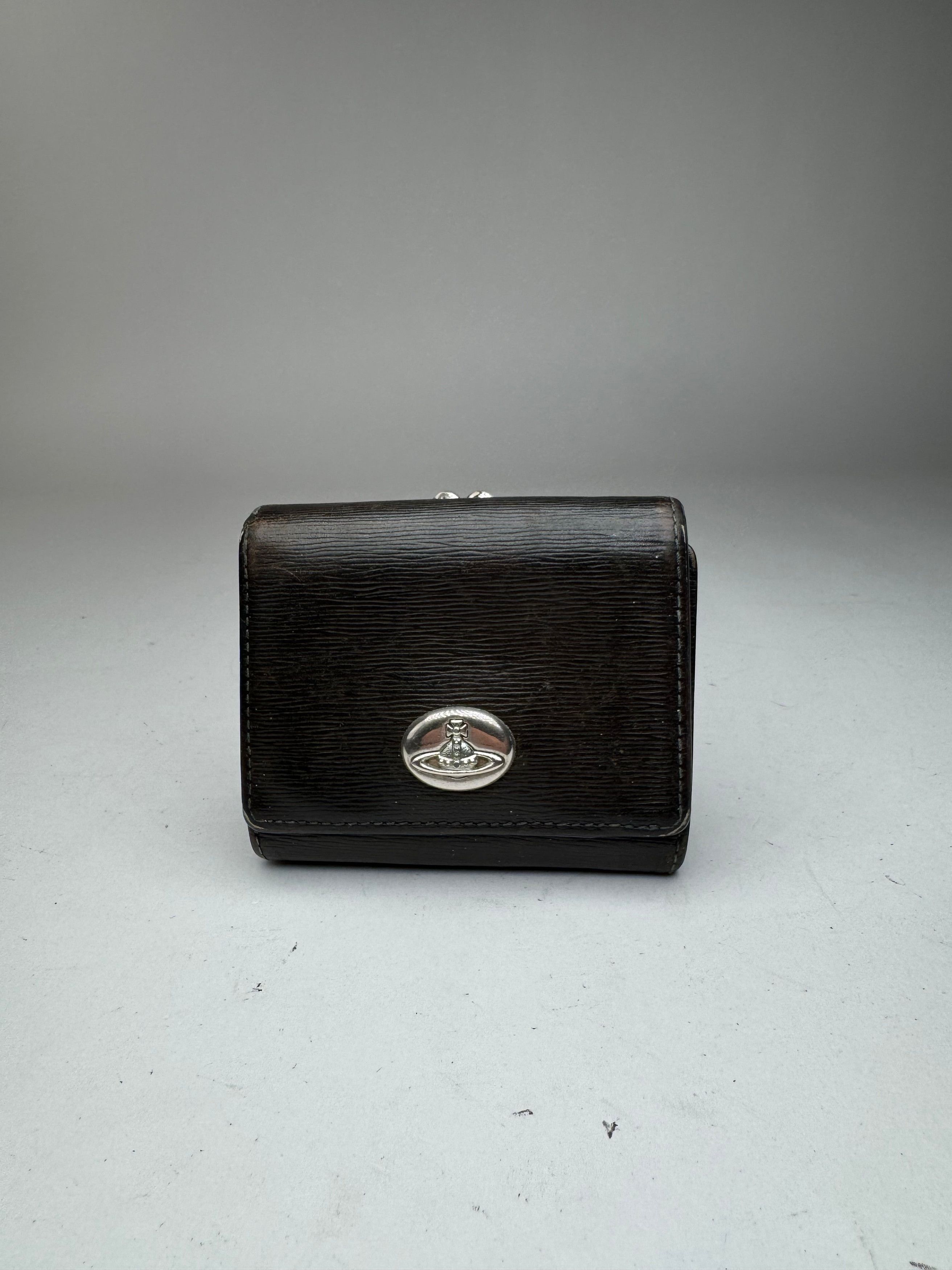 Vivienne Westwood Vintage Leather wallet black Size ONE SIZE - 1 Thumbnail