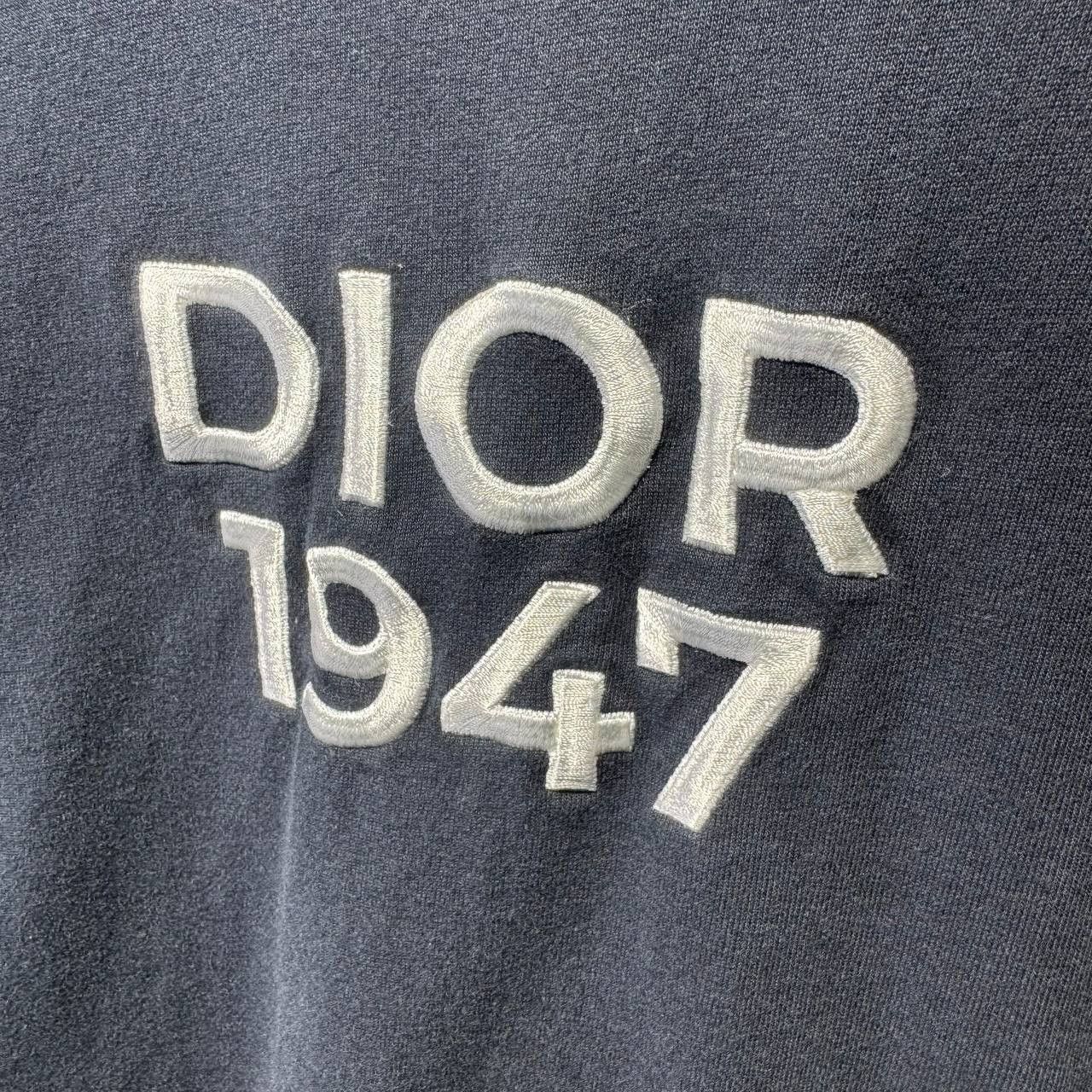 Dior Dior 1947 Logo Embroidered tee Size US M / EU 48-50 / 2 - 3 Thumbnail