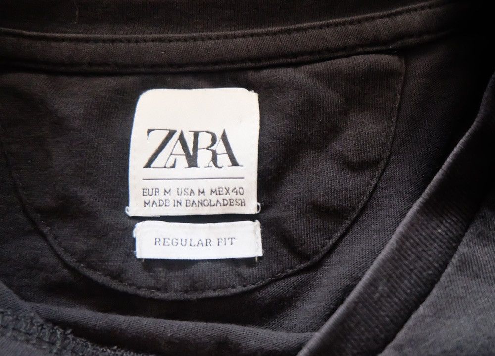 Zara Zara Blank Tee Size US M / EU 48-50 / 2 - 2 Thumbnail
