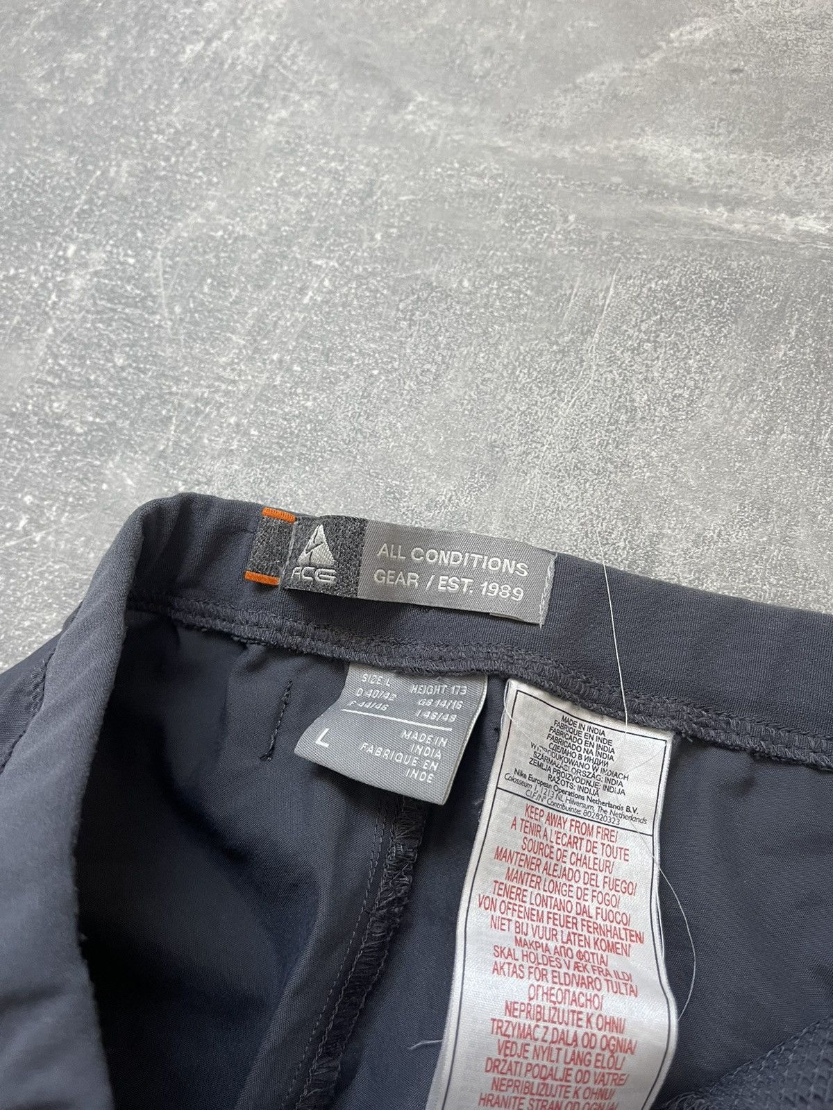 Nike × Nike ACG × Vintage Vintage Nike ACG Pants transformer 2in1 pants+shorts Size US 34 / EU 50 - 6 Thumbnail