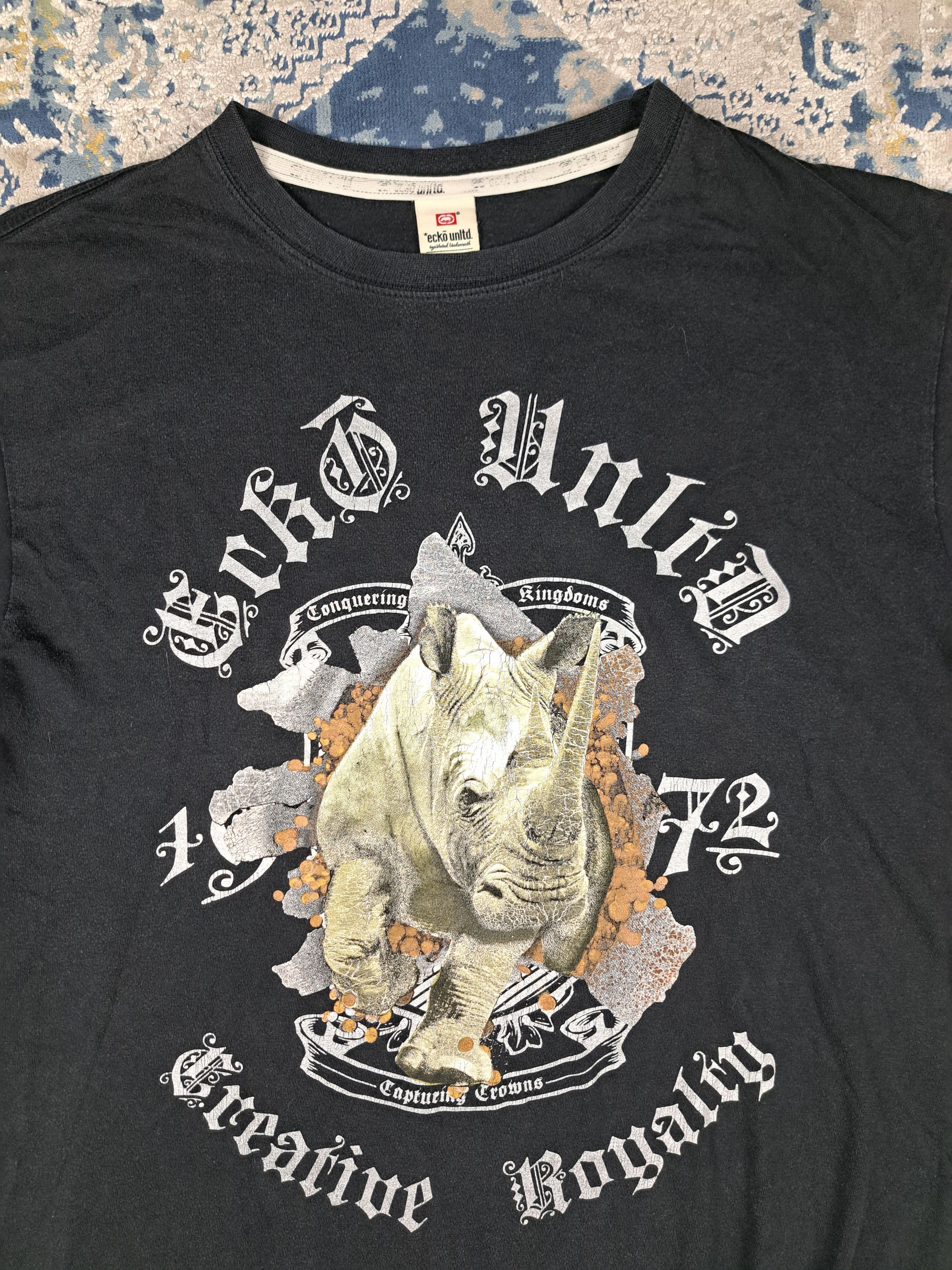 Ecko Unltd. Crazy y2k Ecko Unltd Rap Tee Baggy Hip Hop Swag Drip Size US XL / EU 56 / 4 - 2 Thumbnail
