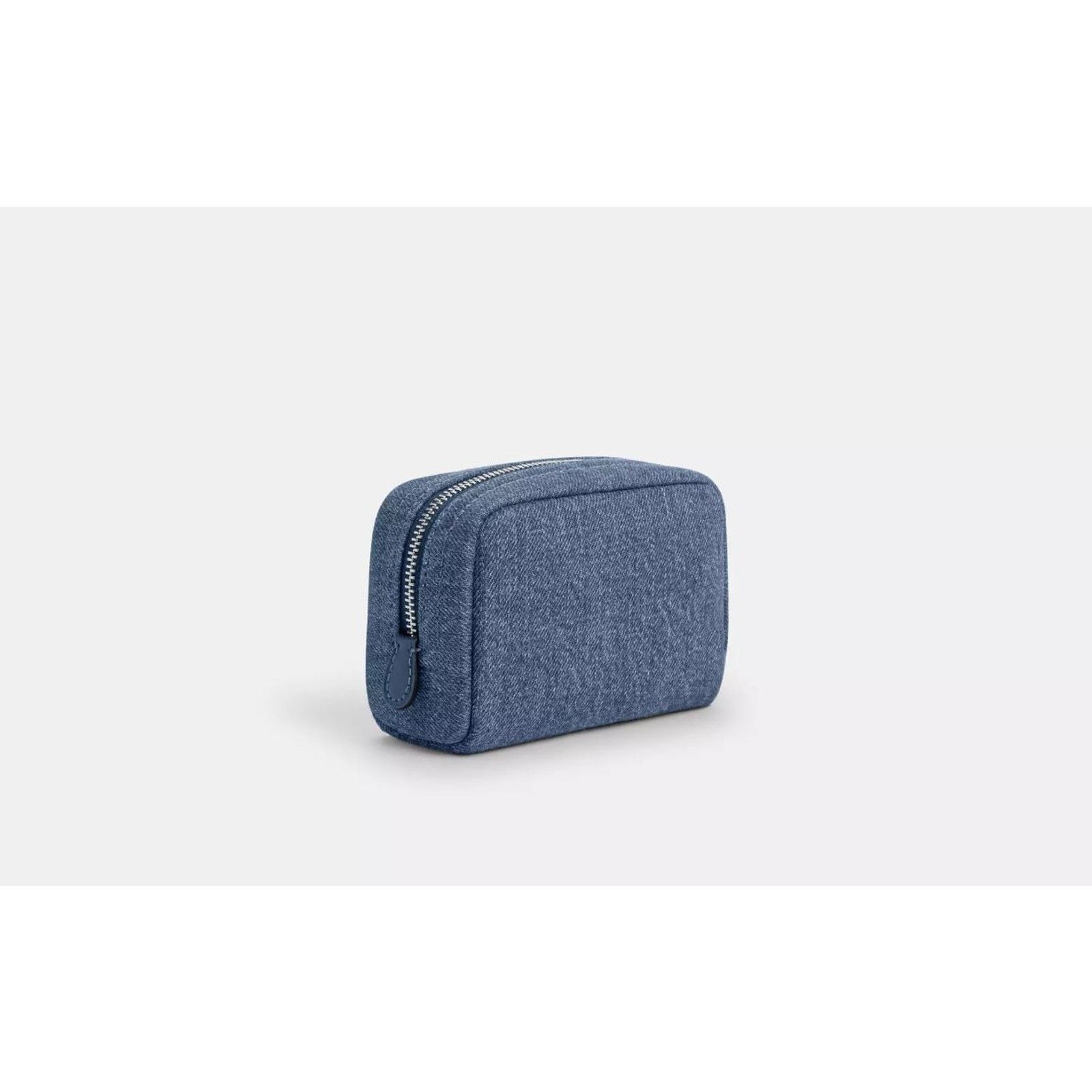 Coach NWT Coach CAP97 Pouch Wristlet IN denim/Silver/Indigo Size ONE SIZE - 6 Thumbnail