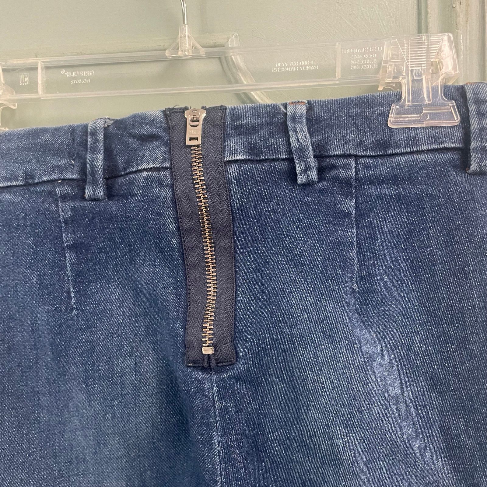 Acne Studios Acne Studios Back Zip Jeans Size 26 Skin Used Blue Skinny Size 26" / US 2 / IT 38 - 2 Thumbnail