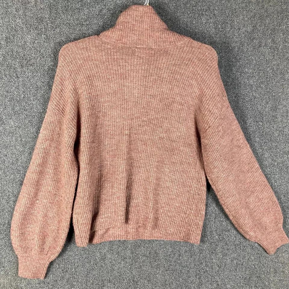 Other Marled Sweater Women's Medium Knit Henley Acrylic Blend M Size M / US 6-8 / IT 42-44 - 7 Thumbnail