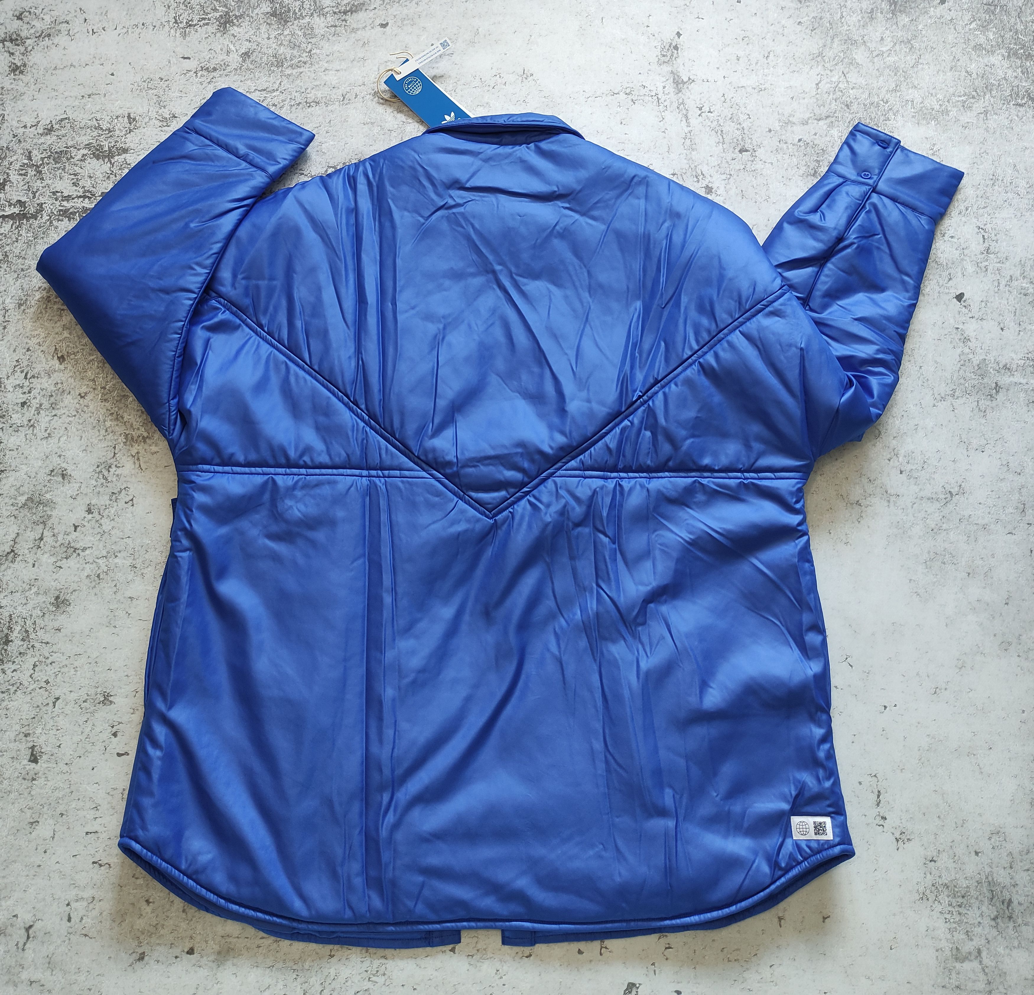 Adidas ADIDAS BLUE VERSION PADDED SHIRT JACKET HK7257 UK 14 $300 Size L / US 10 / IT 46 - 11 Thumbnail