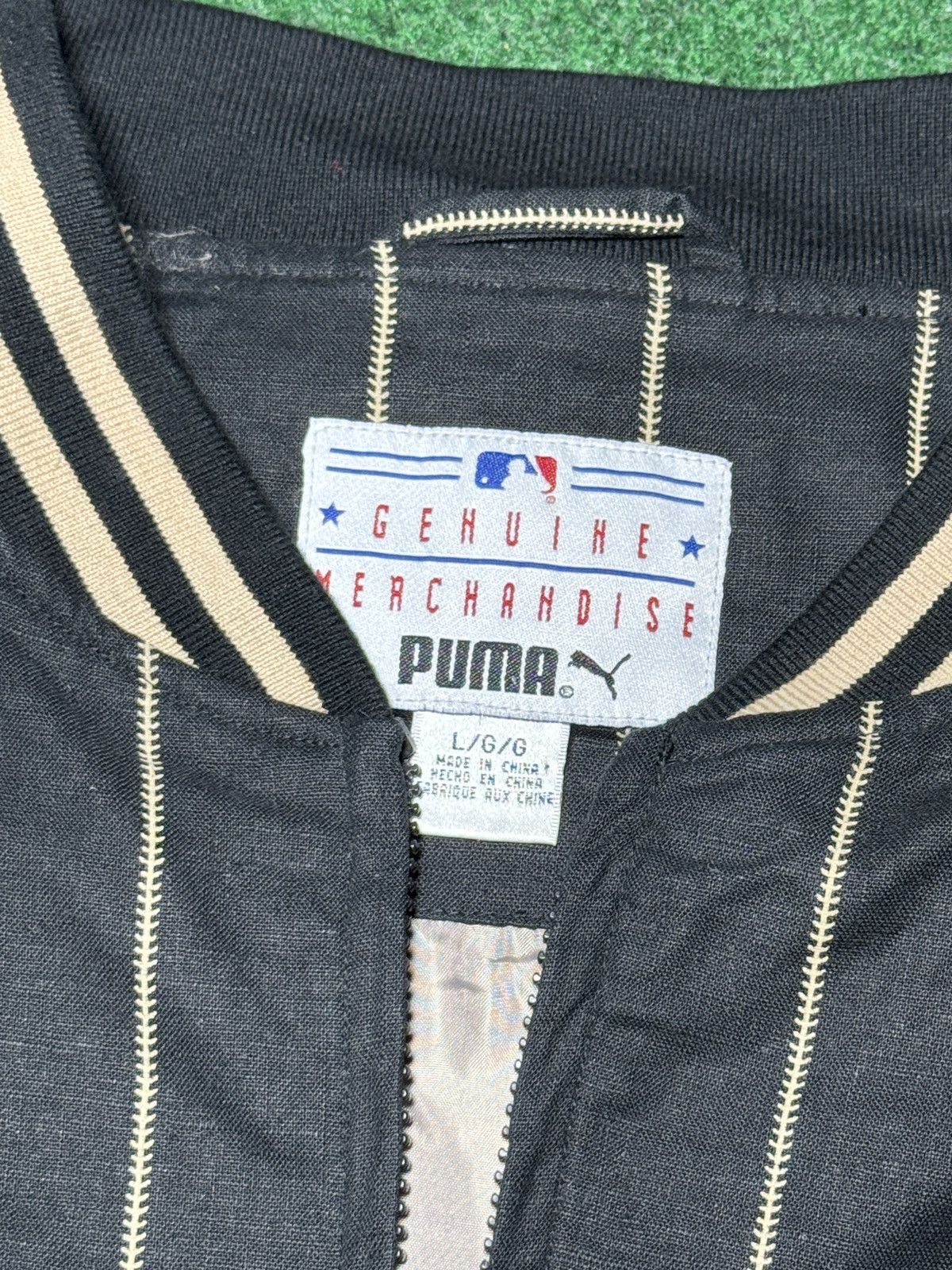 MLB × Puma × Vintage Y2K Pittsburgh Pirates Puma Pin Stripe Windbreaker Jacket Size US L / EU 52-54 / 3 - 4 Thumbnail